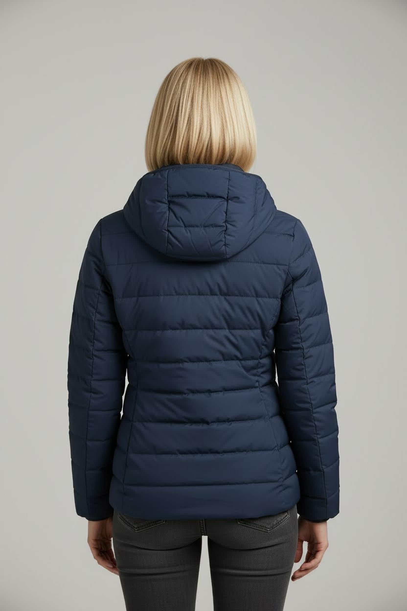 CMP Steppjacke »WOMAN JACKET FIX HOOD« mit Kapuze mit fester Kapuze, winddicht, wasserabweisende Oberfläche