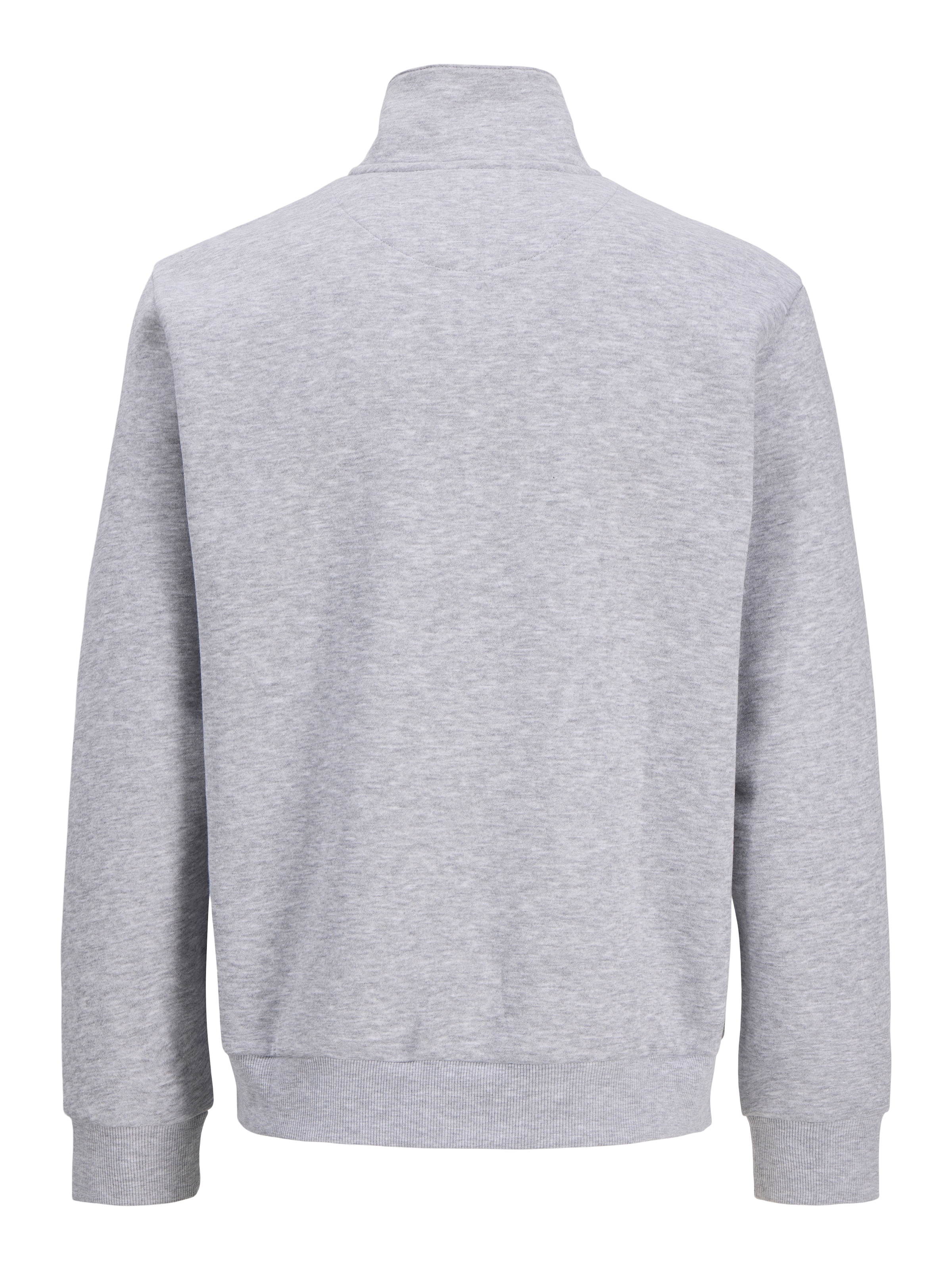 Jack & Jones Veste sweat »JJEBRADLEY SWEAT ZIP HN NOOS« mélange de matériaux, coupe régulière