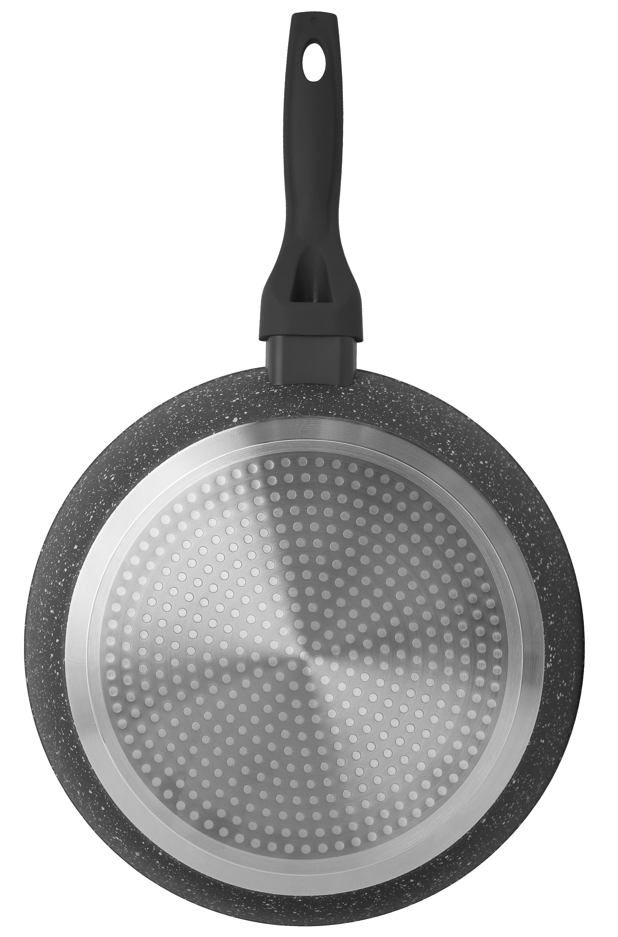 Elo Set de poêles »Granit Passion 2-teilig (20/28 cm)« Aluminium Ensemble, 1 poêle Ø 20/28 cm, 2 tlg. surface extra rugueuse avec points blancs