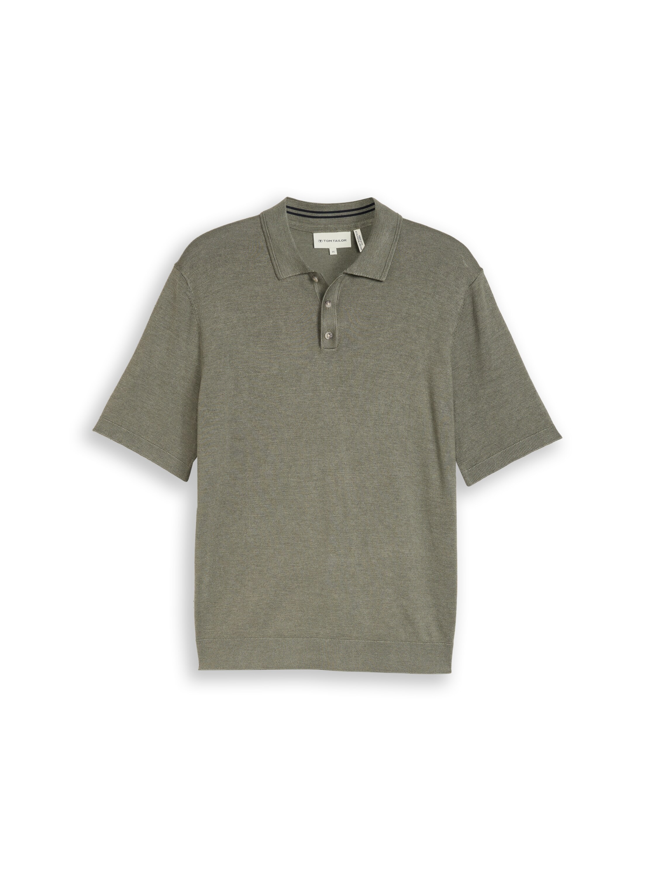 TOM TAILOR Pull en tricot avec bord-côte côtelé