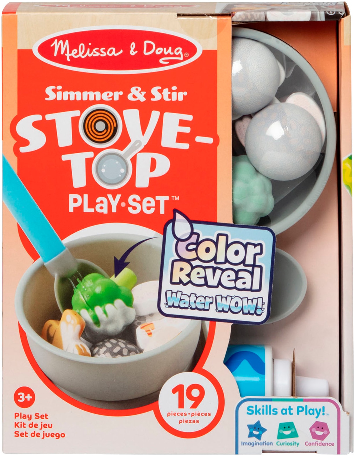 Spin Master Set de cuisine pour enfants »Melissa & Doug Water WOW« mit Farbwechseleffekt