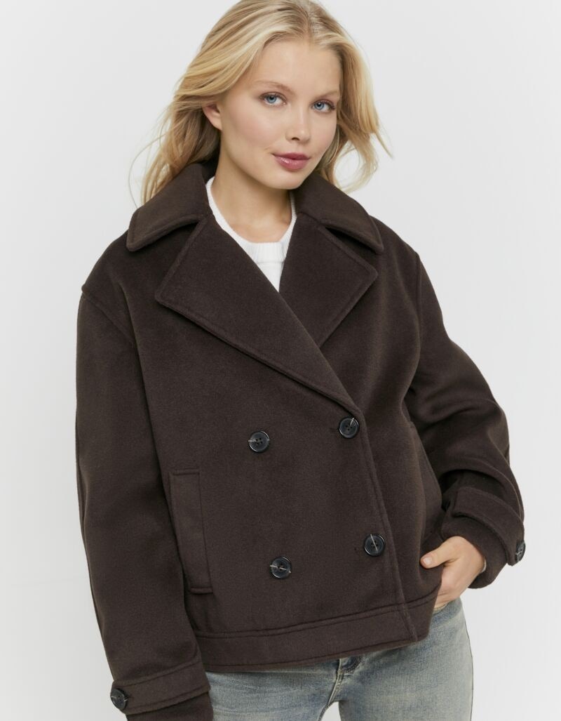 Tally Weijl Kurzjacke »SCOPEVAVIANA« doppelreihig im oversized Fit mit breitem Revers