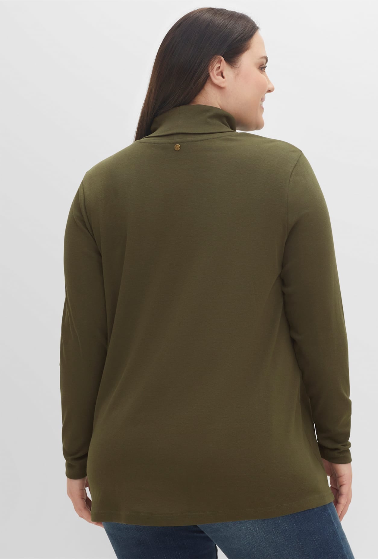 Sheego Langarmshirt »Rollkragen-Shirt« 1 Stk.