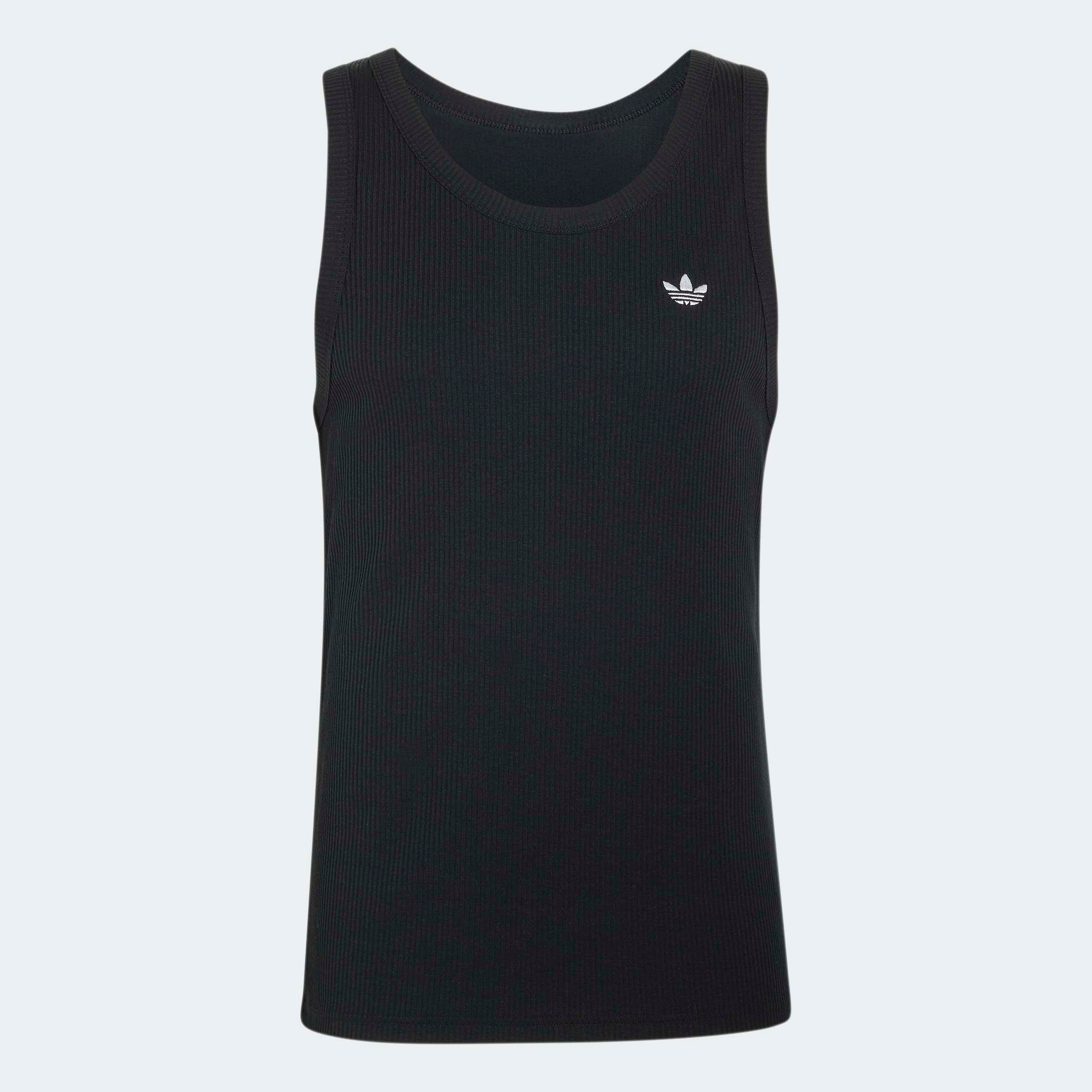 adidas Originals Tanktop »TREFOIL ESSENTIALS« mit Rundhalsausschnitt, ohne Verschluss, aus Baumwolle