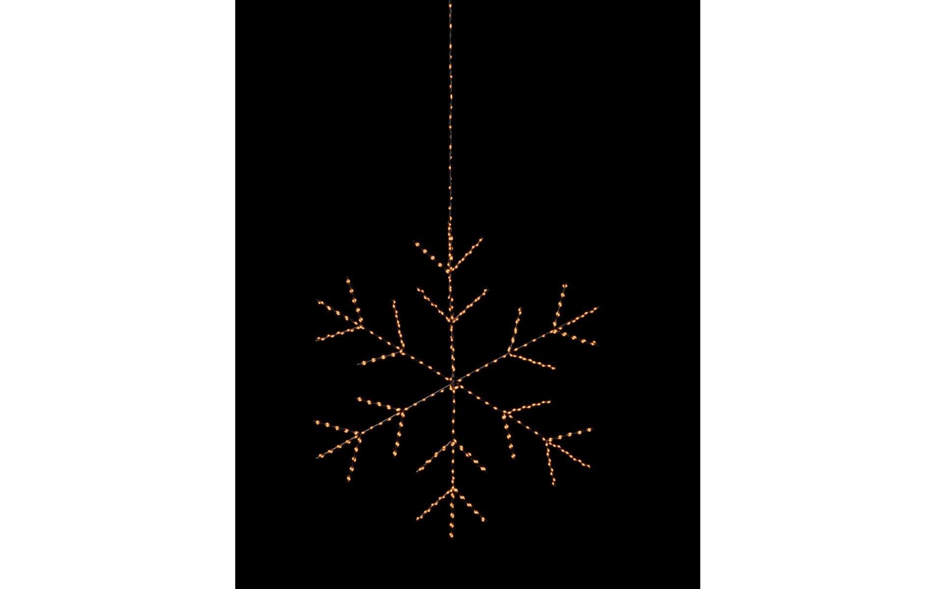 STT LED Dekofigur »Angel Flake 50 cm« Warmweiss