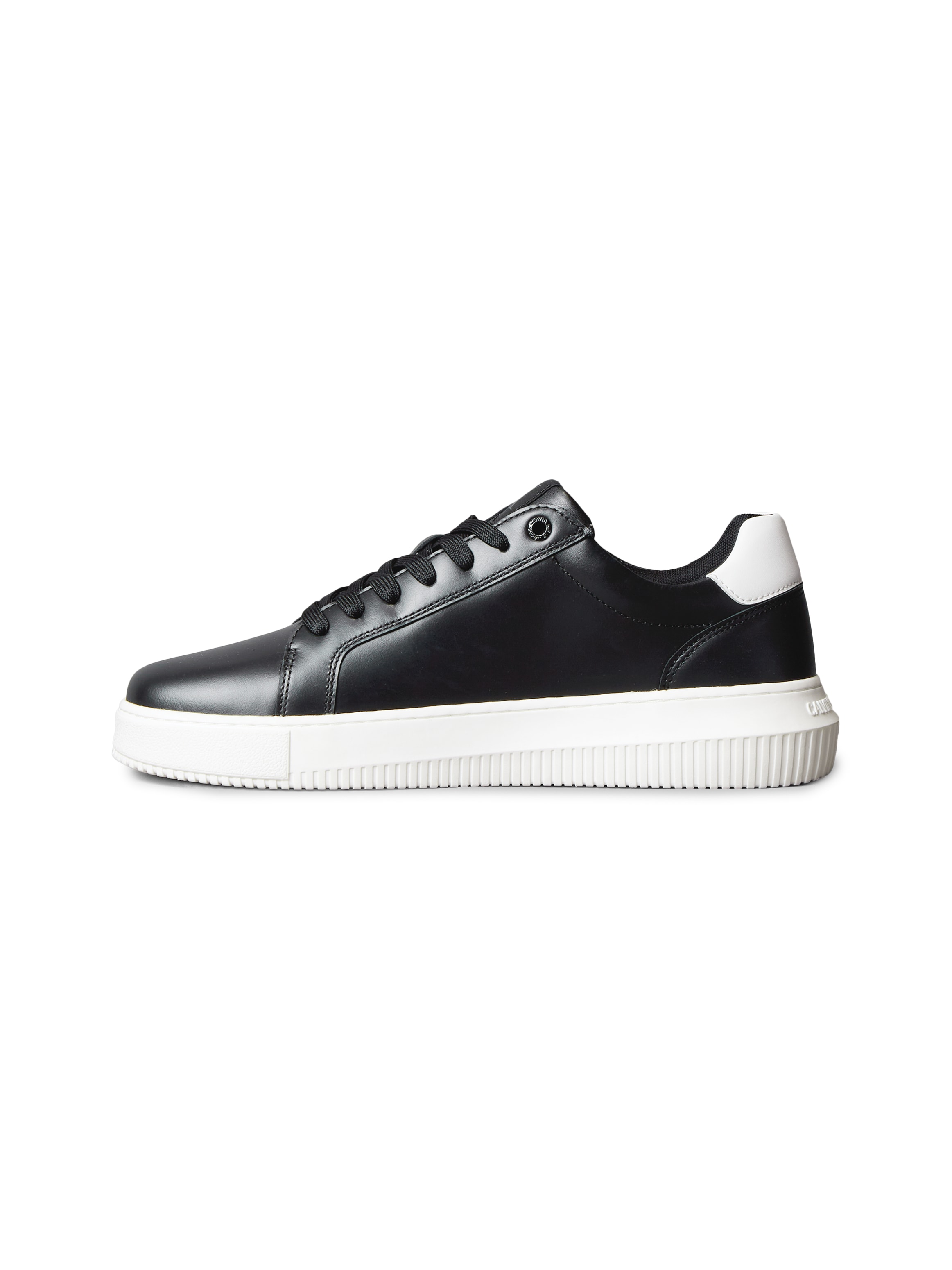 Calvin Klein Jeans Sneaker »CHUNKY CUPSOLE MONO LTH«  Schnürschuh, Halbschuh, Freizeitsneaker mit seitlichem Logo