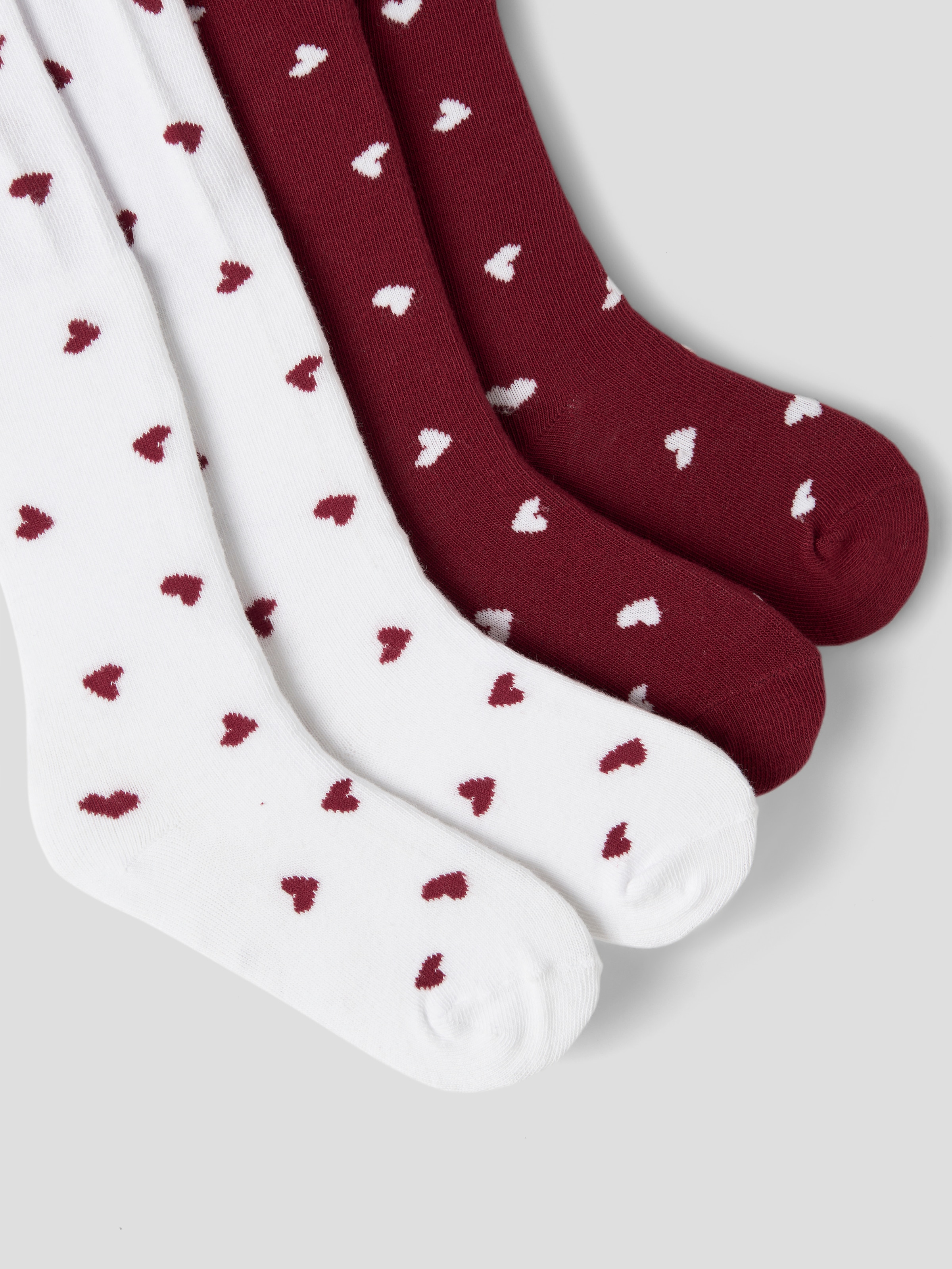 Name It Strickstrumpfhose »NMFVICHRISTMAS 2P PANTYHOSE« Packung, 2 Stk. Baumwollmischung, Weihnachtsmotiv