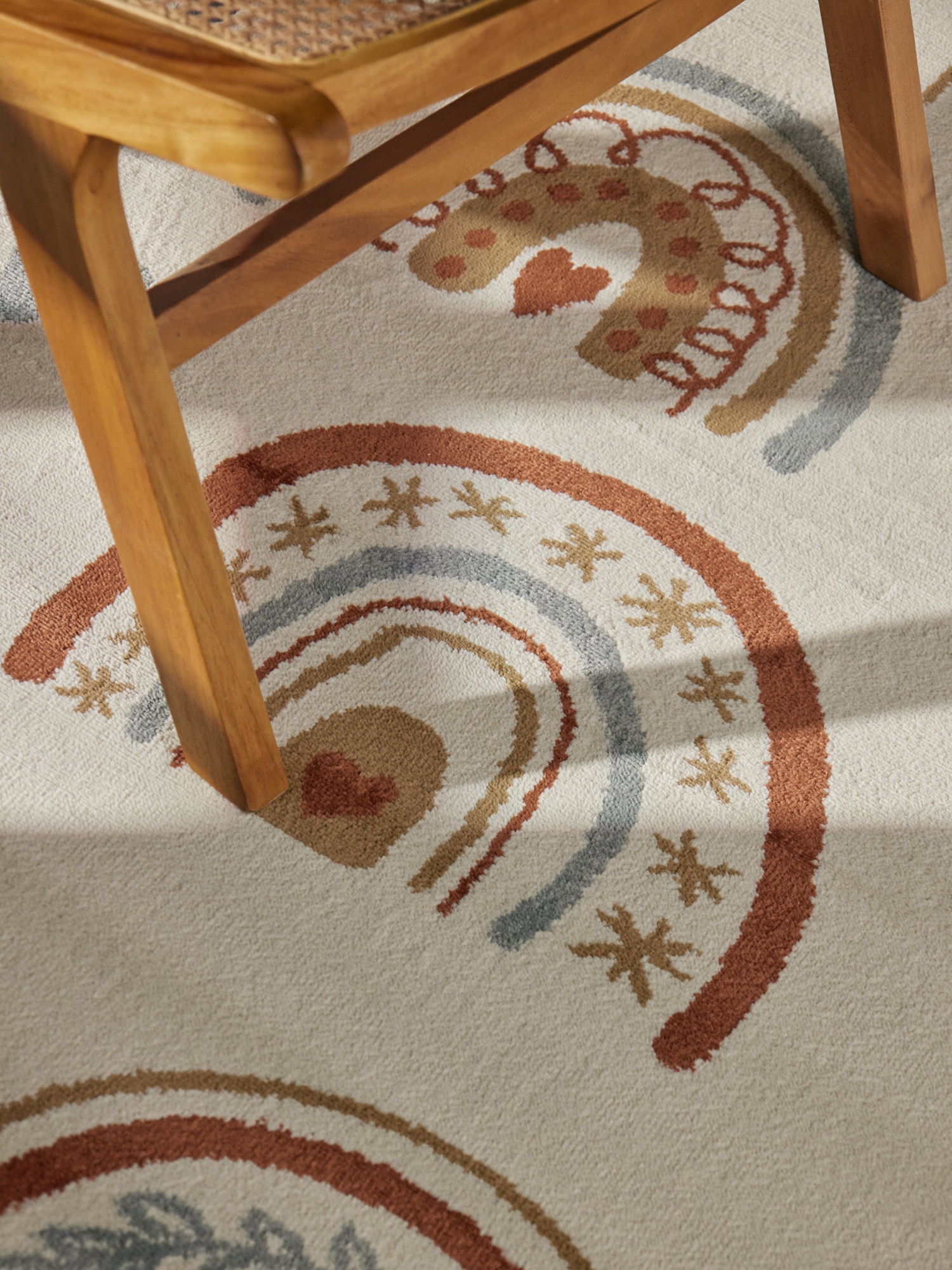 HANSE Home Kinderteppich »Bowie« rund 10 mm Höhe Pflegeleicht, Weich, Kinderzimmer, Spielteppich, Spielunterlage