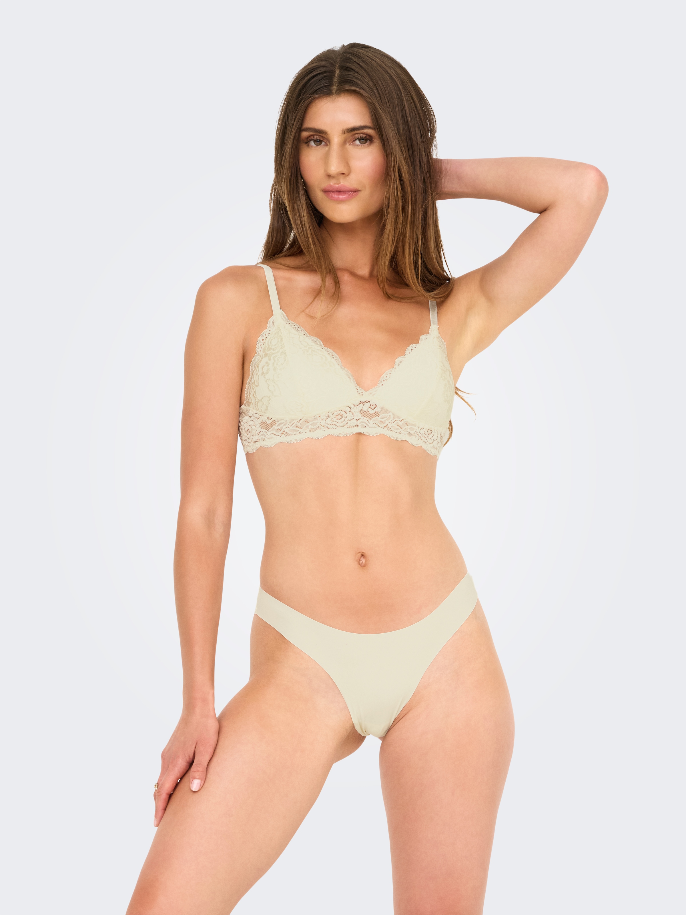 ONLY Slip brésilien »ONLCHLOE LACE BRAZIL 3-PACK NOOS ACC« Packung, 3 cuis tlg.,