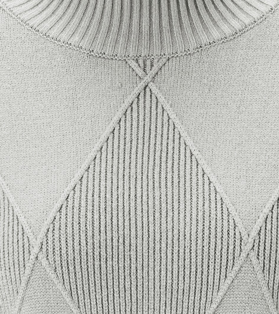 Aniston CASUAL Strickpullover im trendigen Rauten-Muster