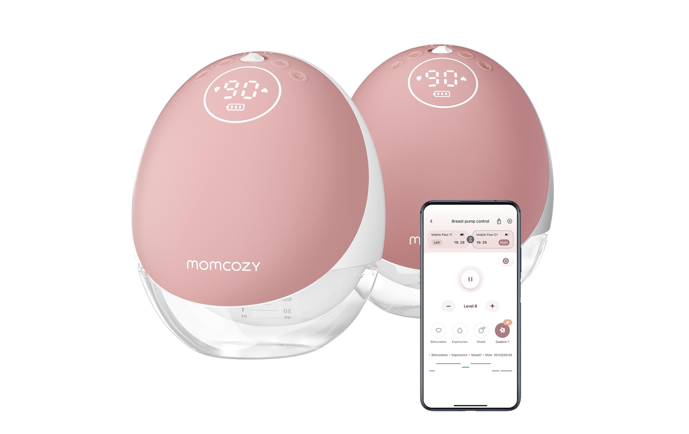 Momcozy Elektrische Milchpumpe »M9 Doppelte Elektrisch«