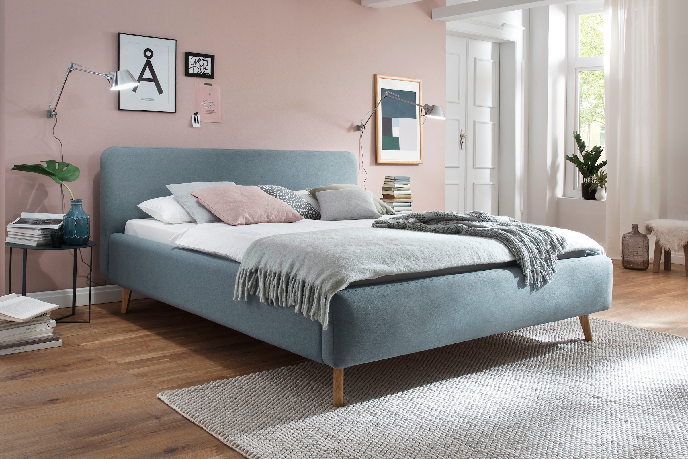 meise.möbel Lit rembourré »Mattis« Meilleure vente, au choix avec coffre de lit