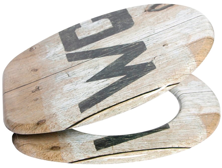 Sanilo Siège de WC »Old Style« mit Absenkautomatik