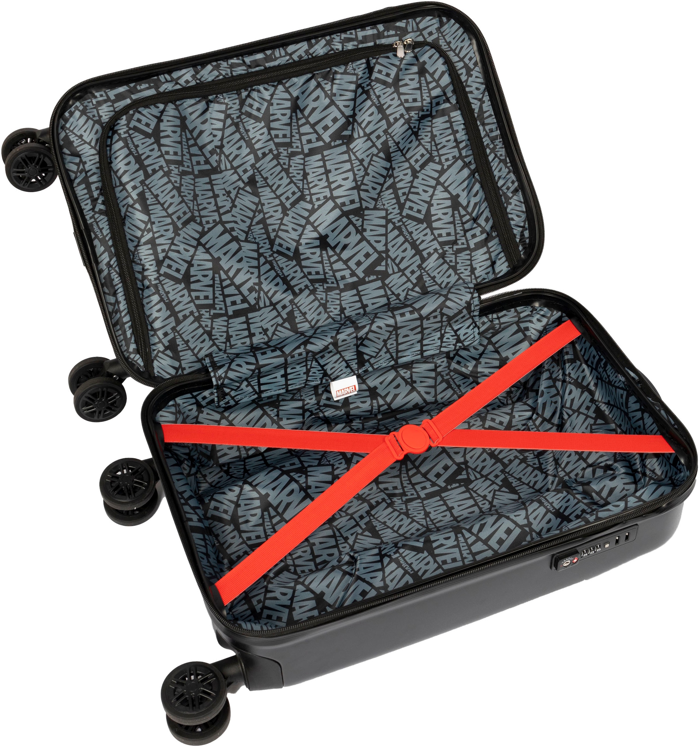 UNDERCOVER Valise pour enfants »Marvel, 59 cm« 35 litre 4 Rollen mit TSA-Zahlenschloss