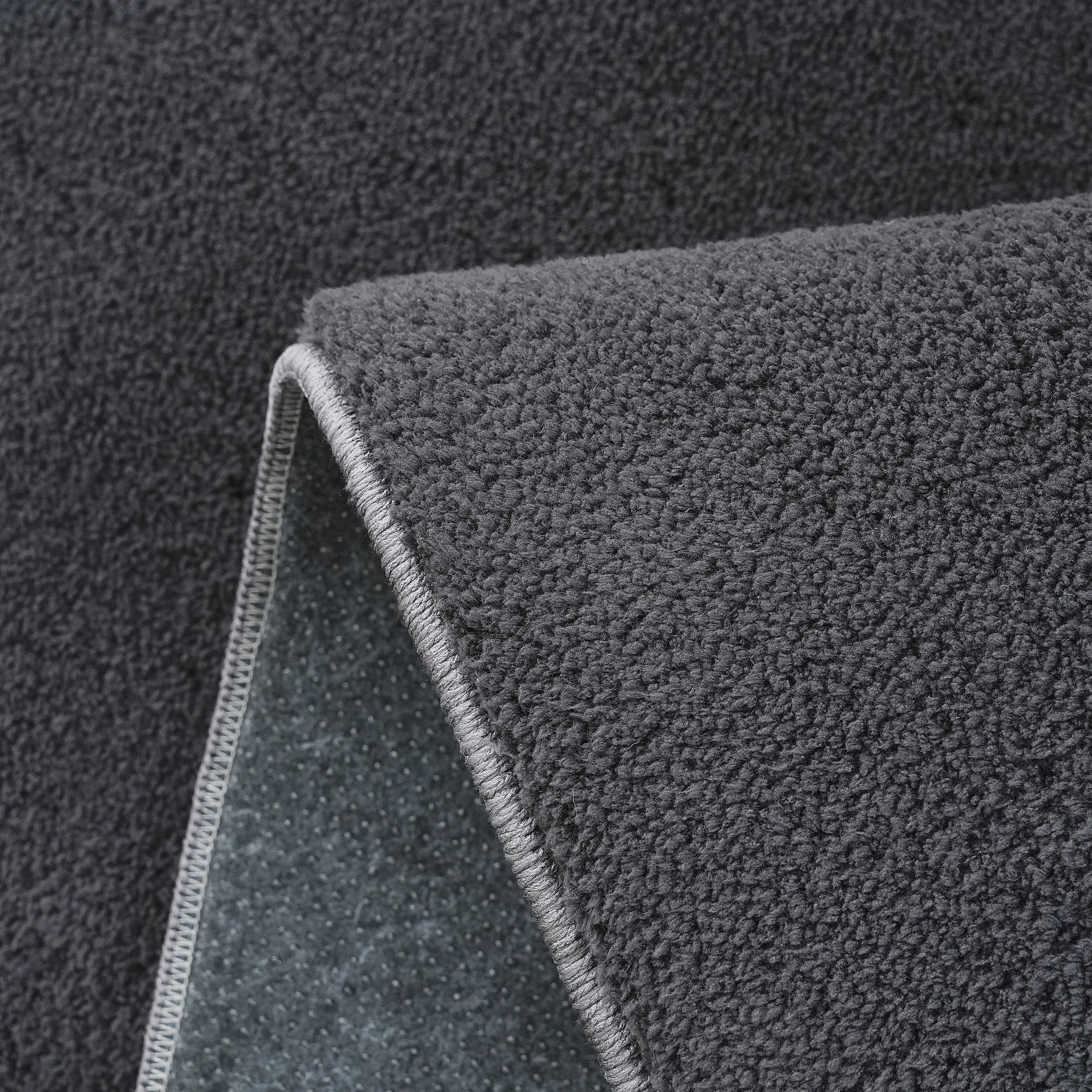 my home Teppich »Cali 2, kuschelig & weich« rechteckig 15 mm Höhe Uni-Farben, waschbar, flauschig, Wohnzimmer, Schlafzimmer