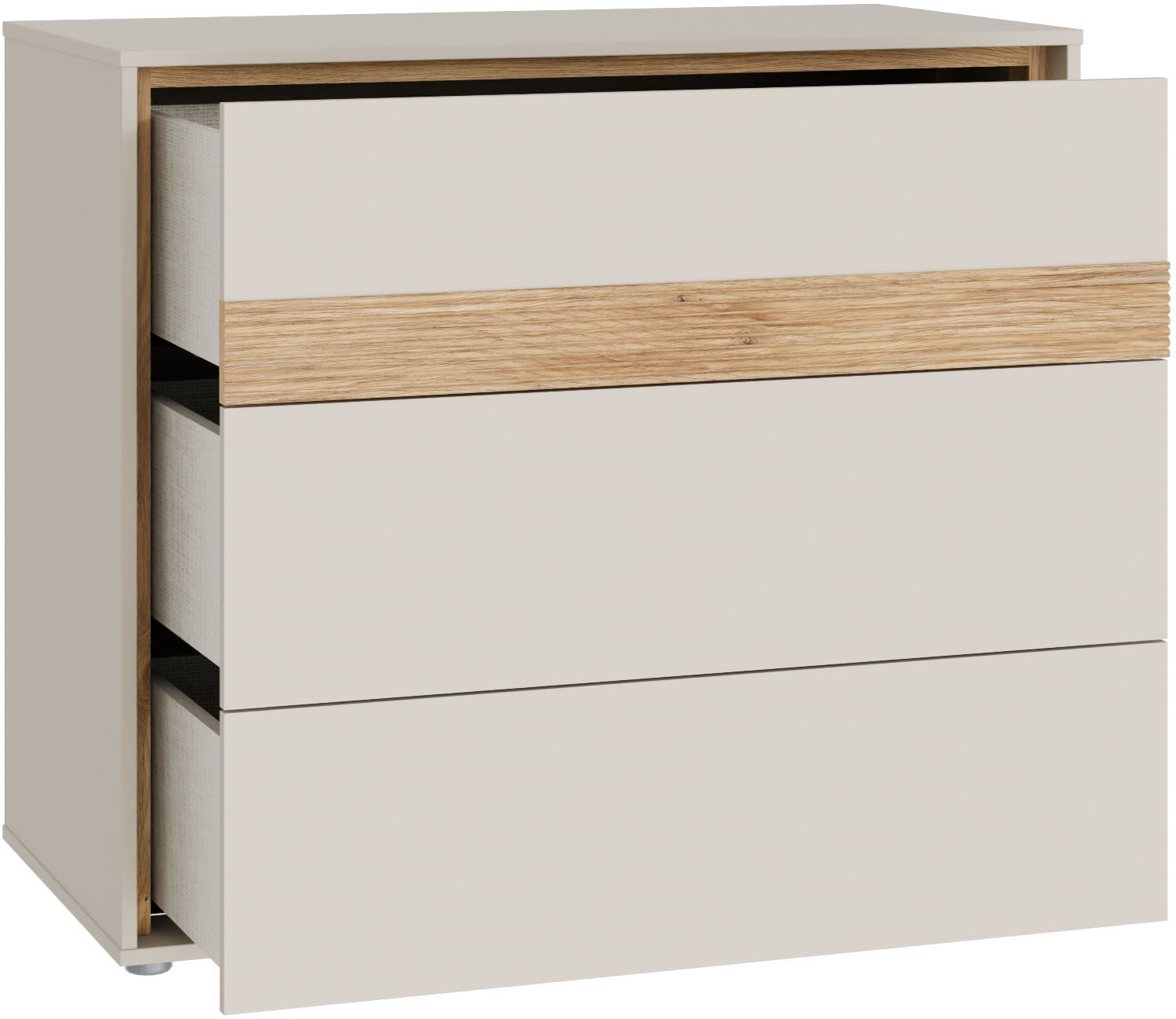 FORTE Commode à tiroirs L/H/P 96,3/84,1/50,2 cm