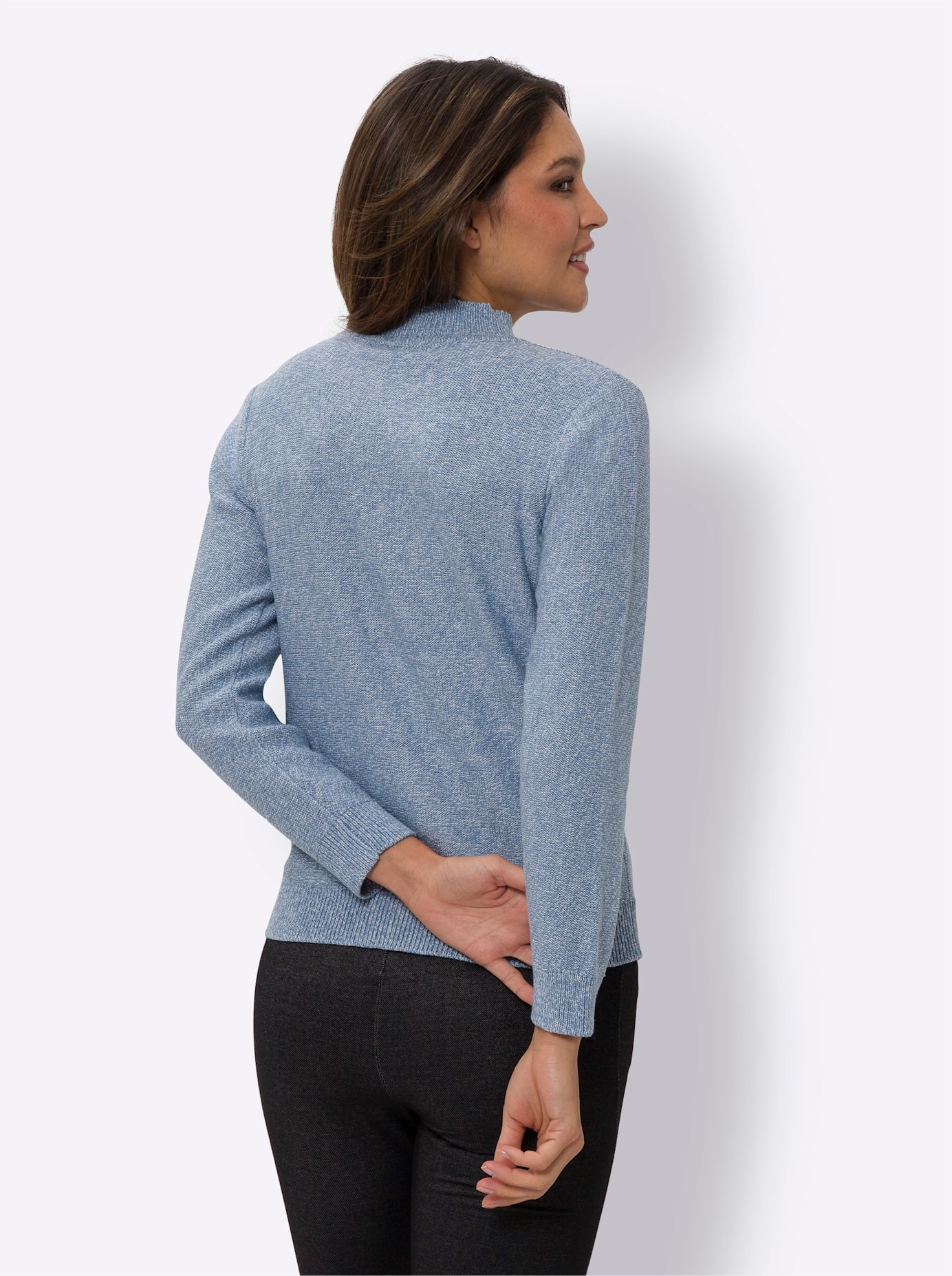 Classic Basics Pull en tricot »Stehkragen-Pullover«