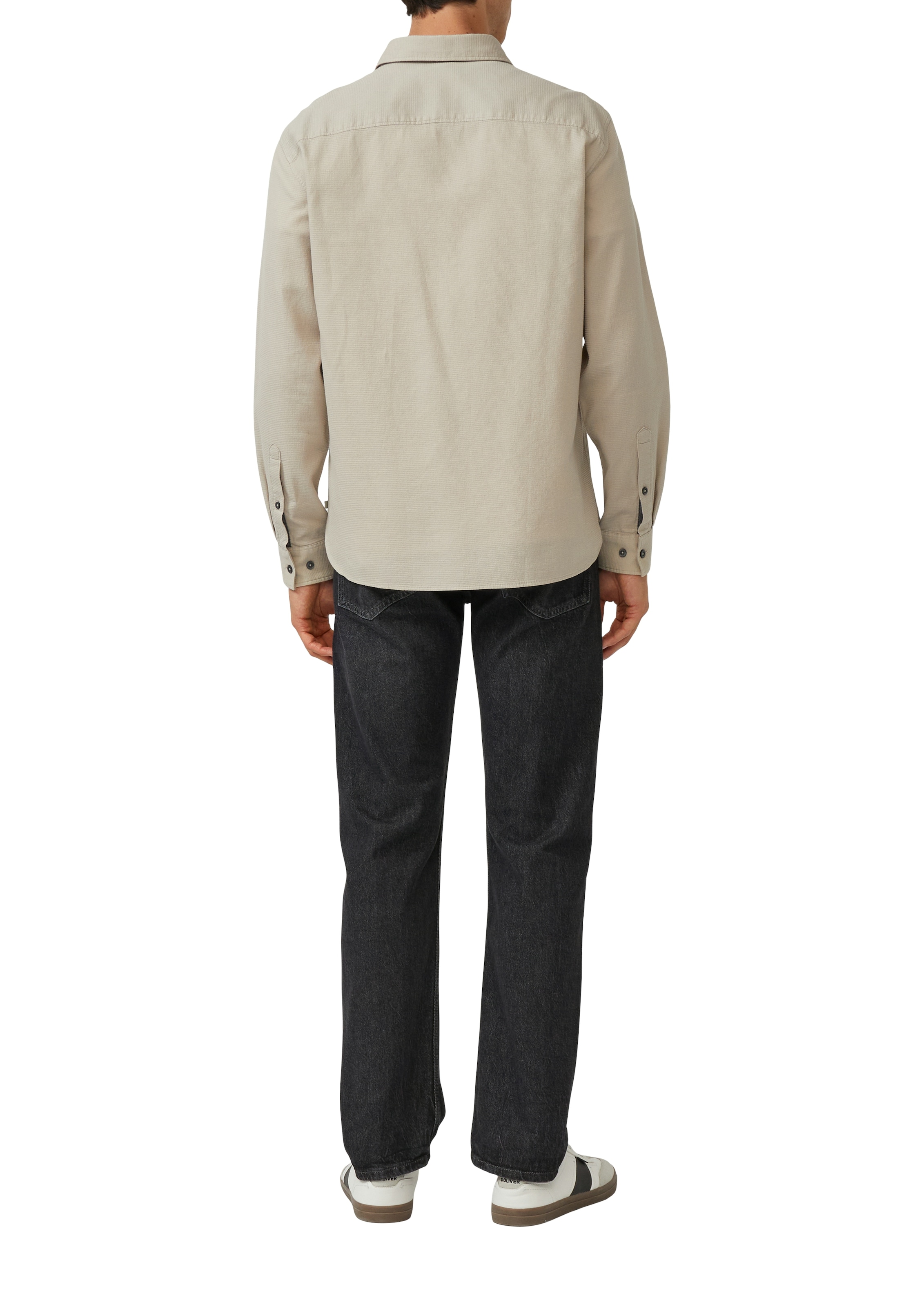 s.Oliver Langarmhemd , mit Brusttasche
