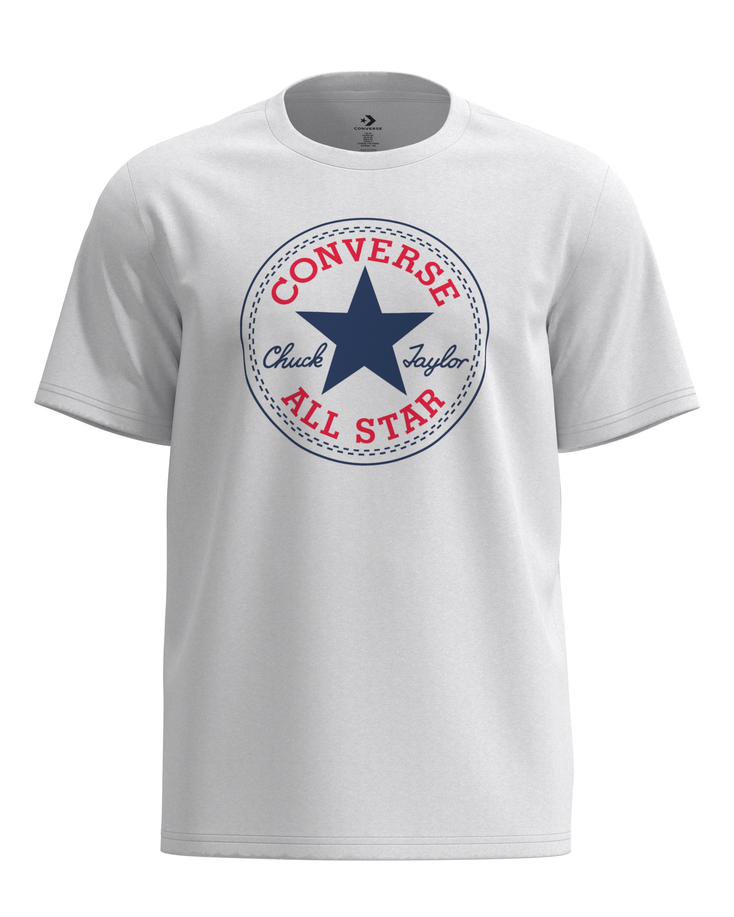 Converse T-shirt »ARCH ALL STAR TEE« style sportif, manches courtes, pour activités sportives et quotidien