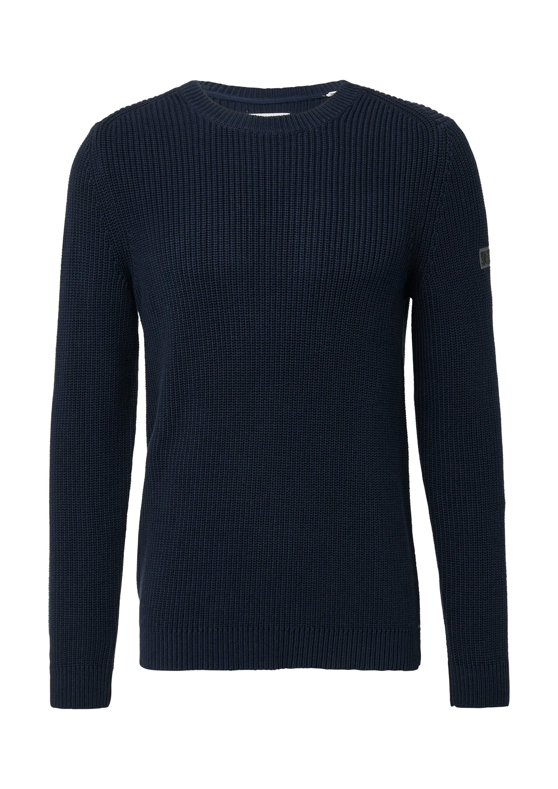 s.Oliver Pull en tricot mit Rippbündchen