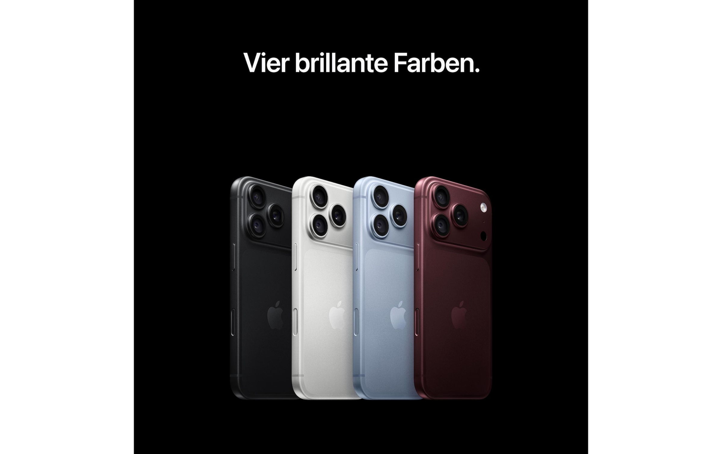 Apple Smartphone »Apple iPhone 18 Pro 512 GB Burgunder« Glacier