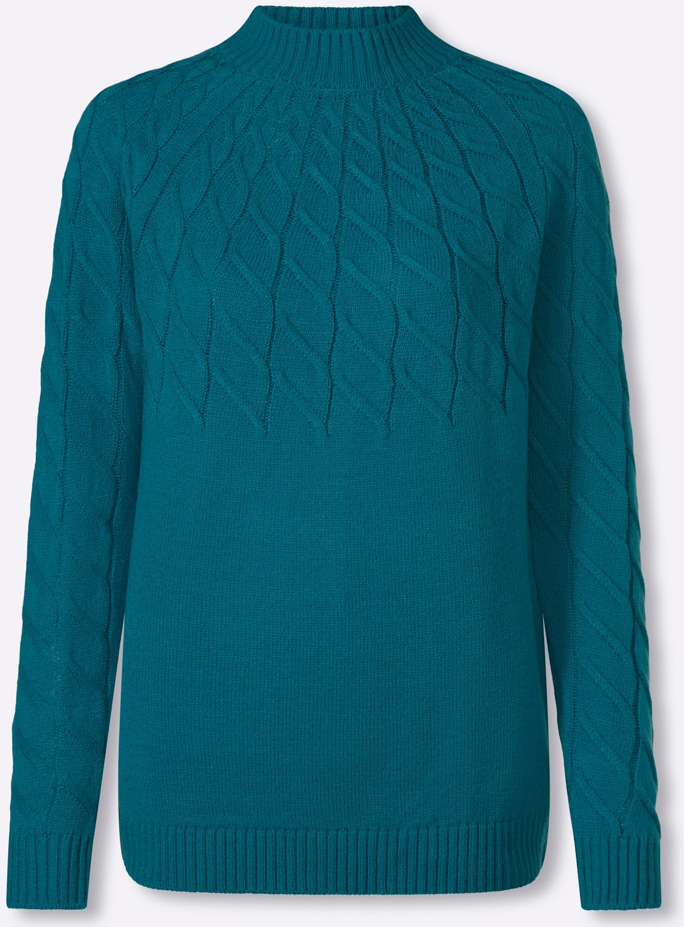 Classic Basics Pull à col montant »Langarm-Pullover«