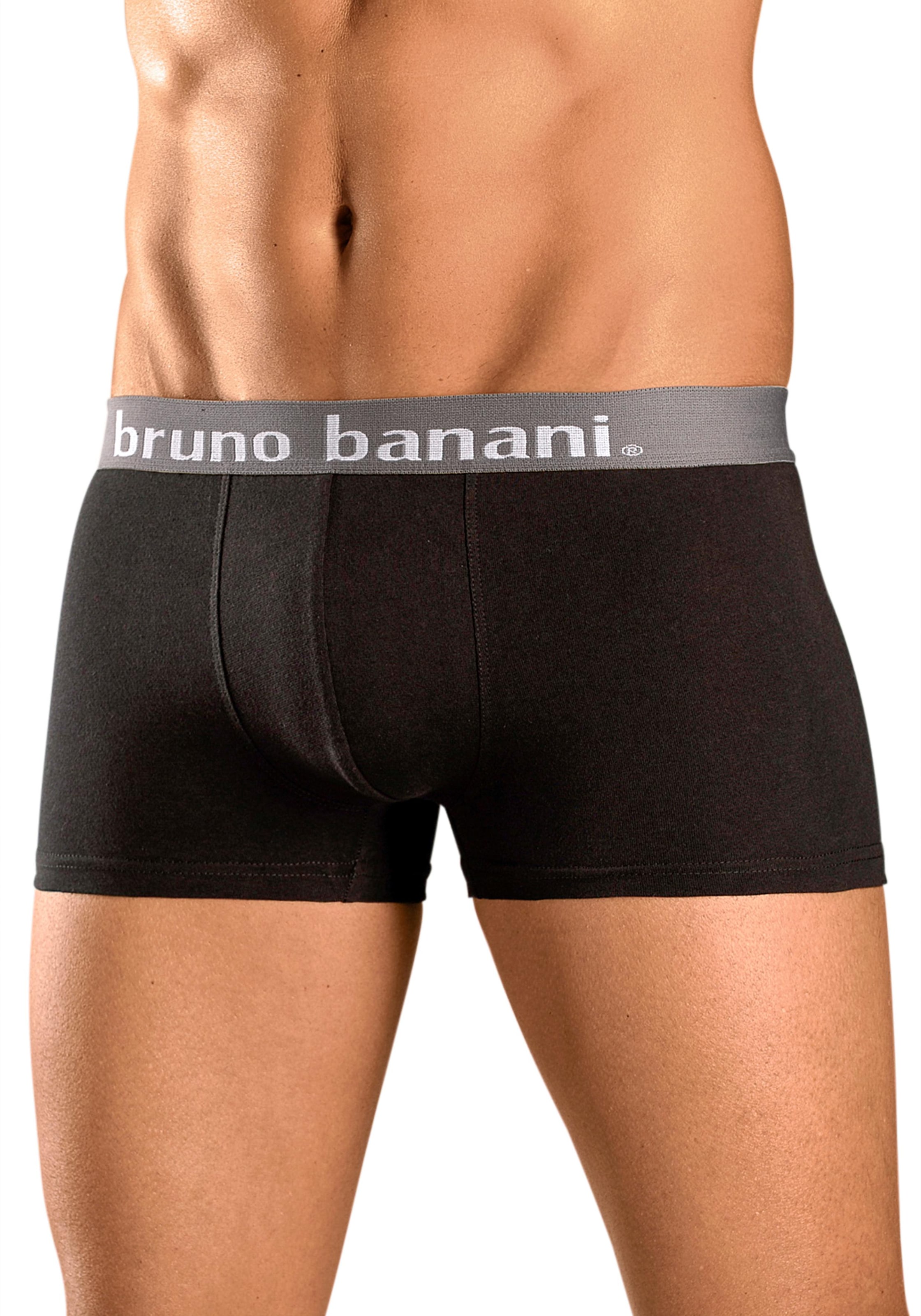Bruno Banani Boxer »Boxershorts für Herren« Packung, 4 cuis mit Kontrast-Webbund
