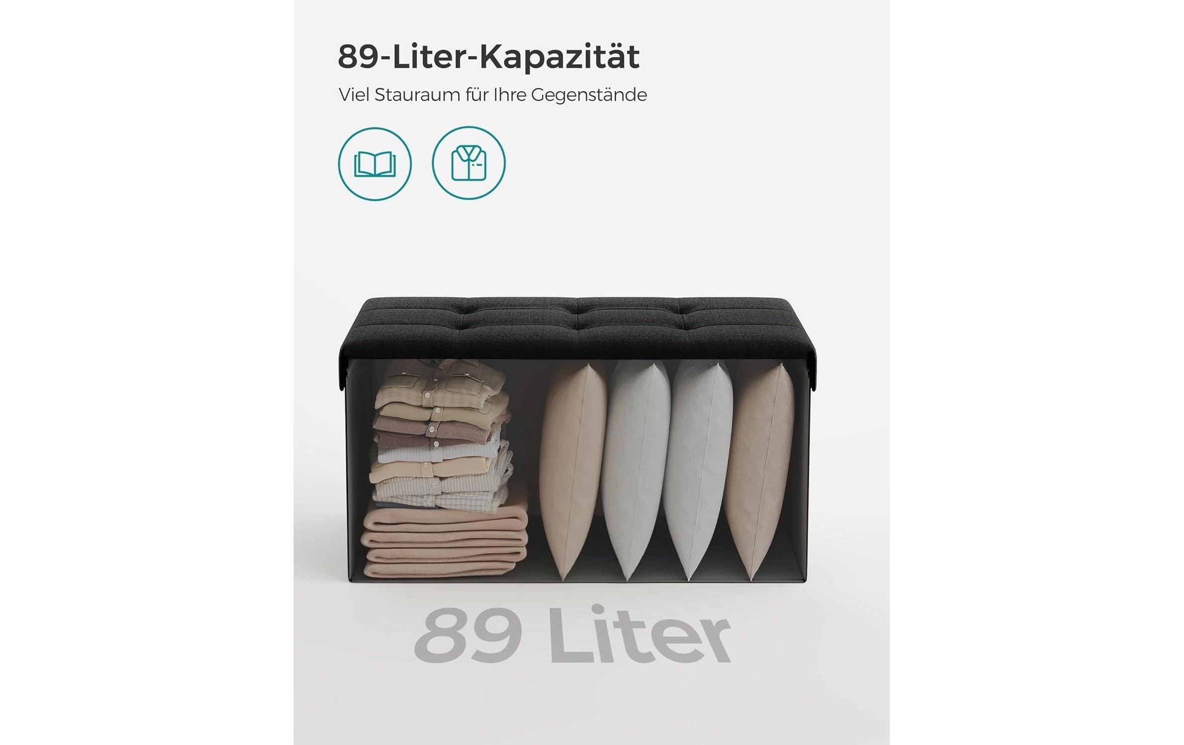 SONGMICS Coffre-siège »mit Stauraum«