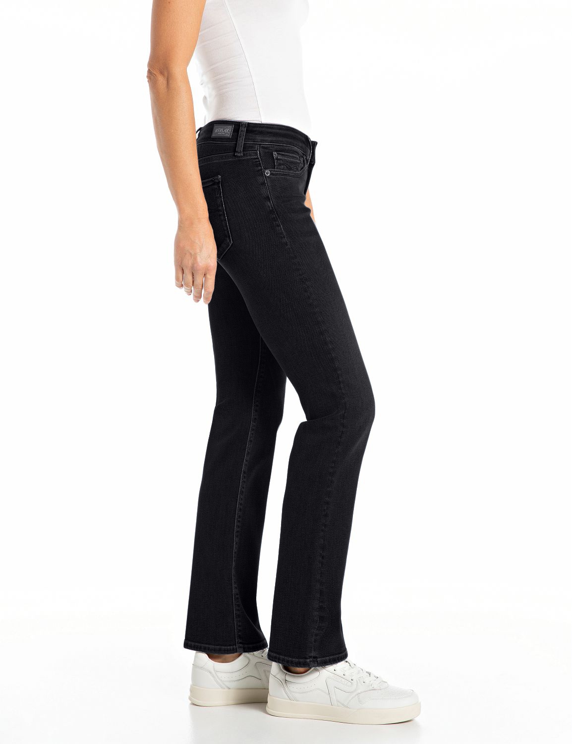 Replay Jeans bootcut »NEW LUZ« avec R brodé sur la poche arrière