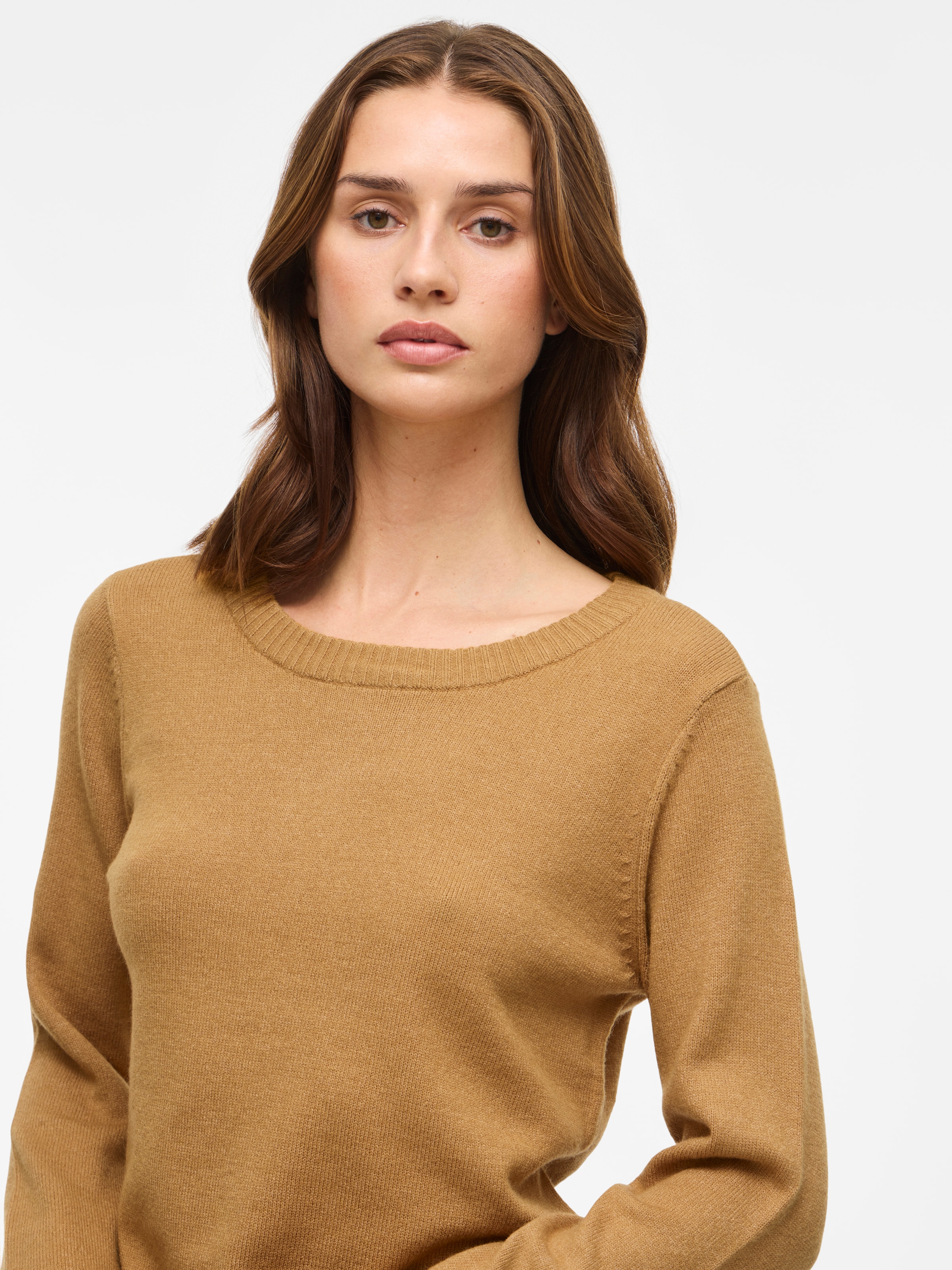 Vila Pull à col rond »VIRIL O-NECK L/S  KNIT TOP - NOOS«