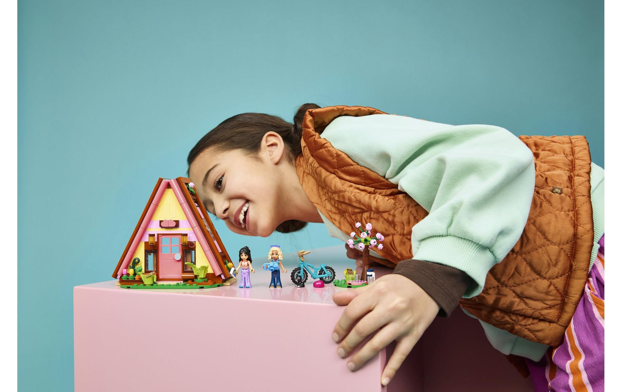 LEGO® Pions de construction »Glampinghütte in freier Natur (42682), LEGO Friends« fabriqué en Europe