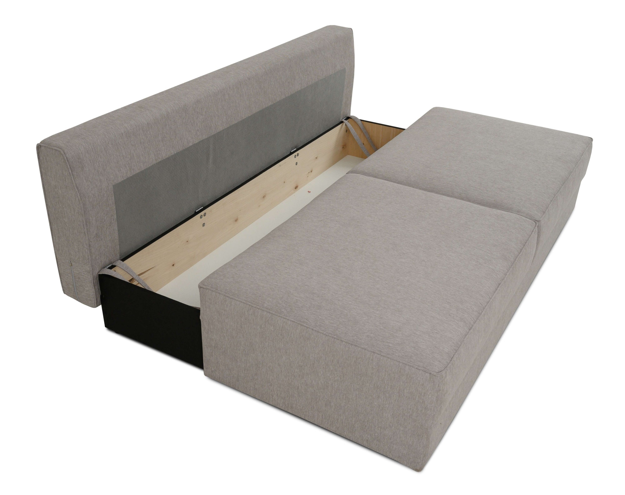 INOSIGN Schlafsofa »Simonton 3-Sitzer, Breite 202 cm« Liegefläche 202x146 cm, inkl. Bettkasten, weicher Struktur-Stoff