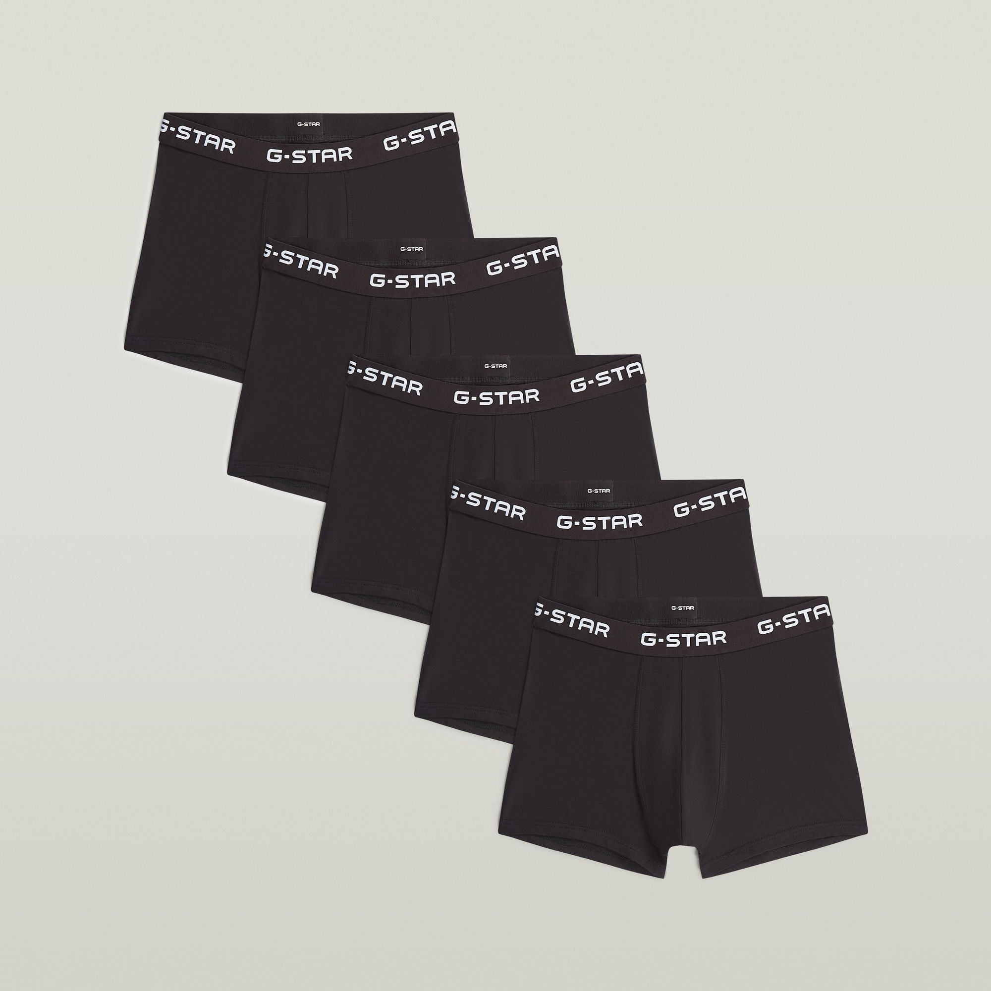 G-STAR Boxershorts »MAIZE, 5 PACK TRUNKS« Packung, 5 Stk. mit Logobund