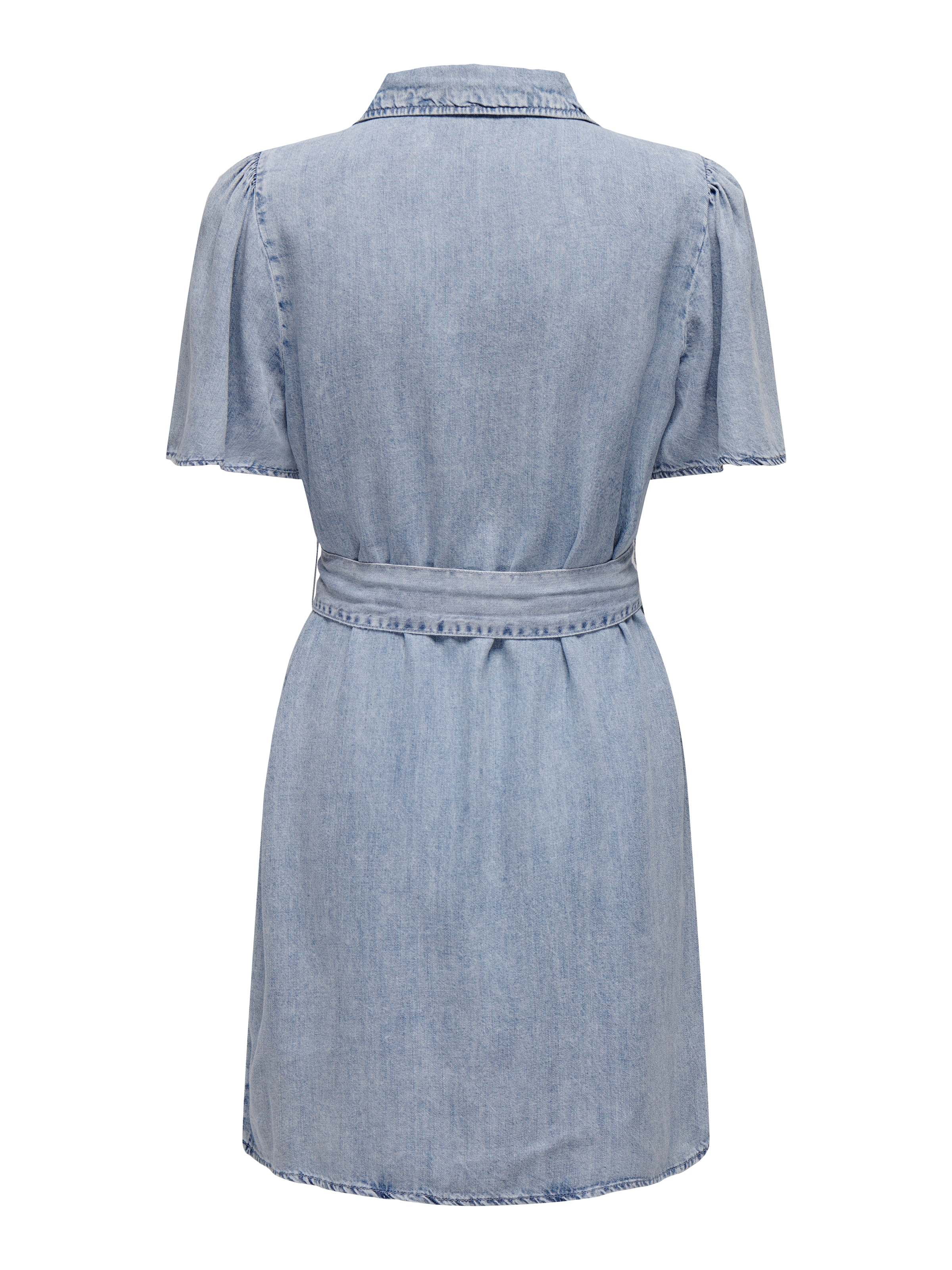 ONLY Robe en jean »ONLHELENA SS BELTED DNM DRESS QYT« viscose, coupe regular