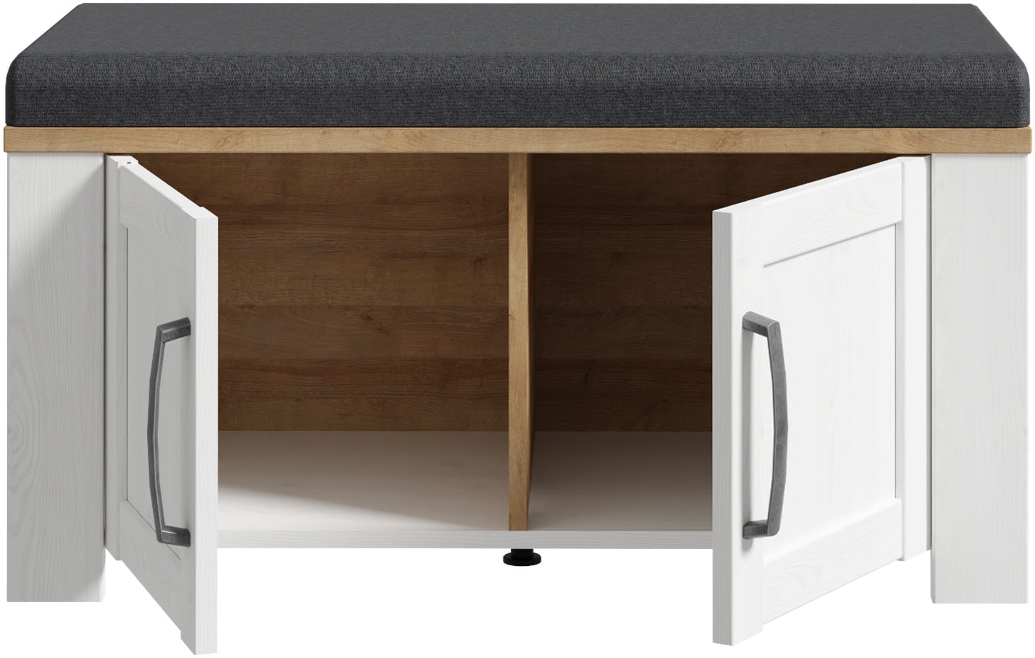 FORTE Banc rembourré »Bohol, Garderobenbank mit Sitzpolster, Stauraum« L/H/P 86,5/45/42cm