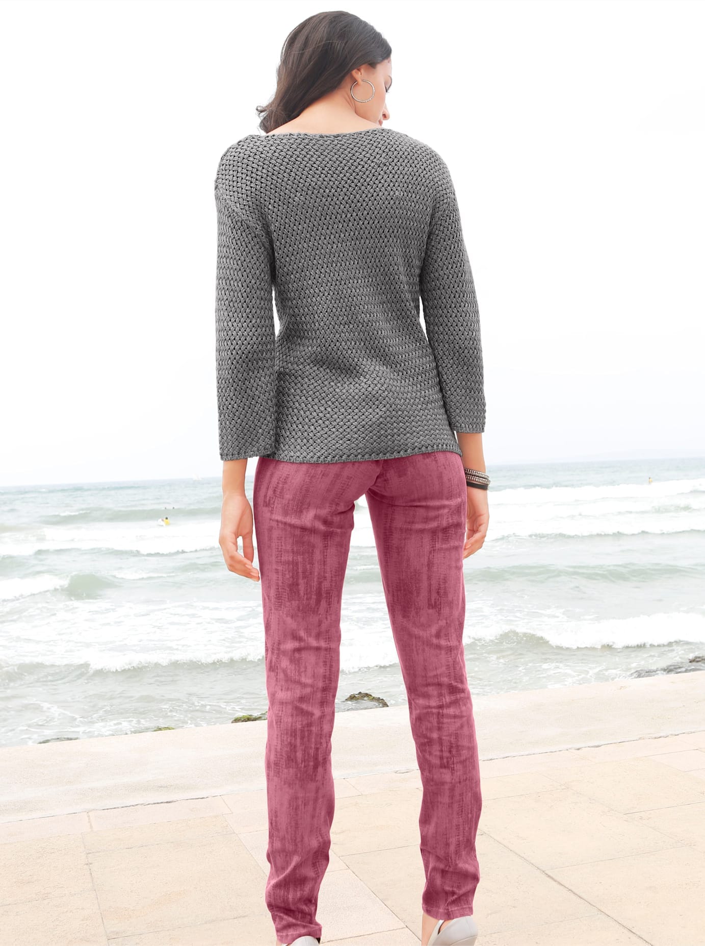 creation L Pull à manches 3/4 »Pullover«