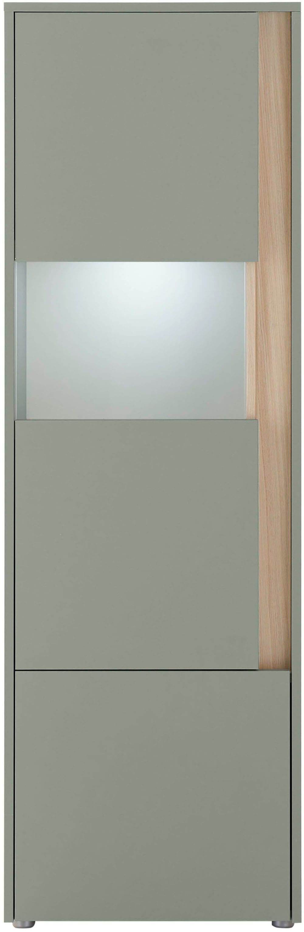 Home affaire Vitrine »City/Giron, moderner Hochschrank, Glasvitrine« zeitlos, modern, ausreichend Stauraum, vielseitig einsetzbar