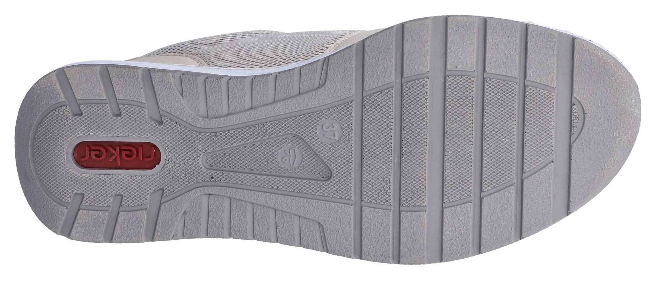 Rieker Sneakers  chaussure à lacets, chaussure basse, sneaker décontracté avec fermeture éclair