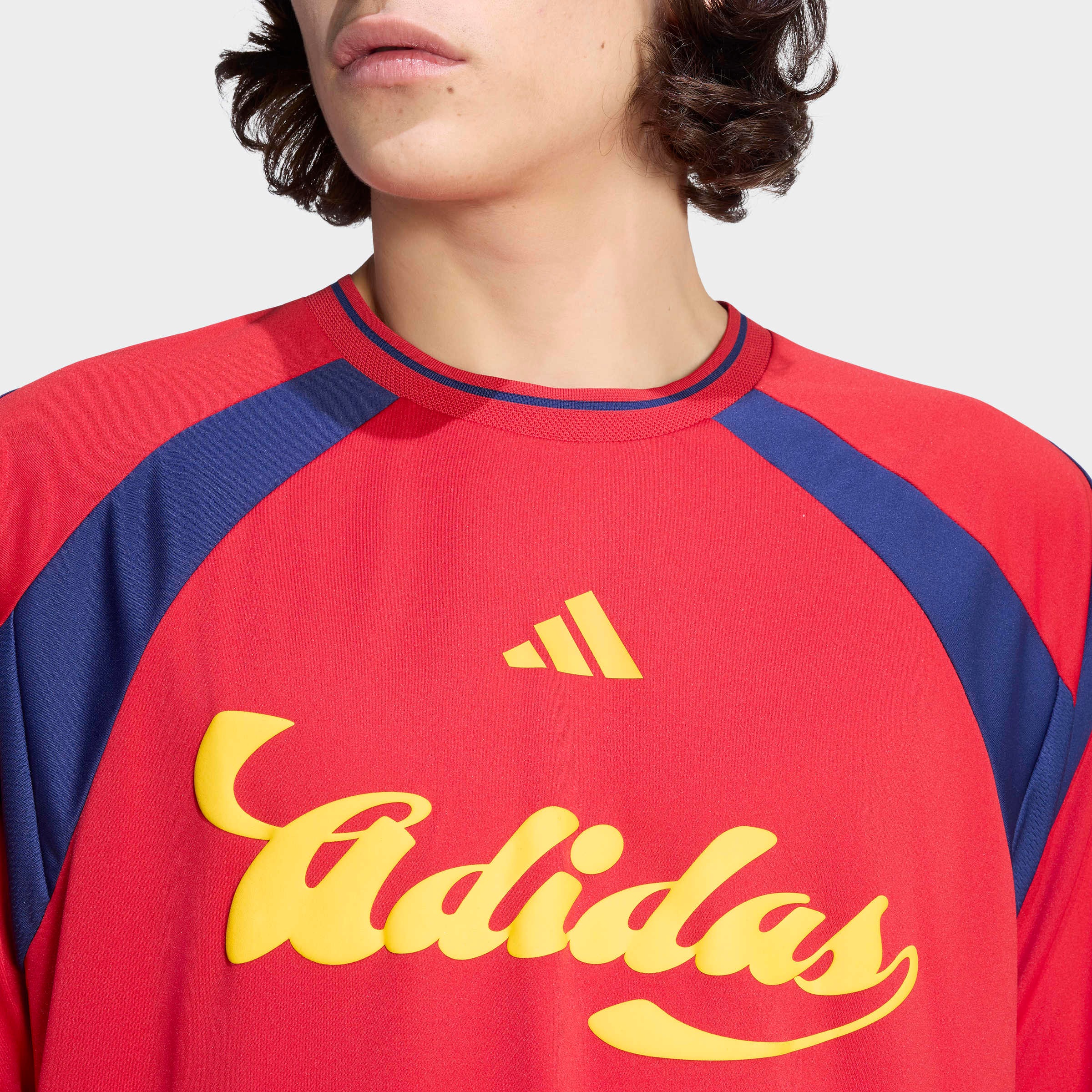 adidas Sportswear T-shirt »HOUSE OF TIRO NATIONS PACK TRIKOT« avec fermeture éclair, coupe normale, ourlet droit