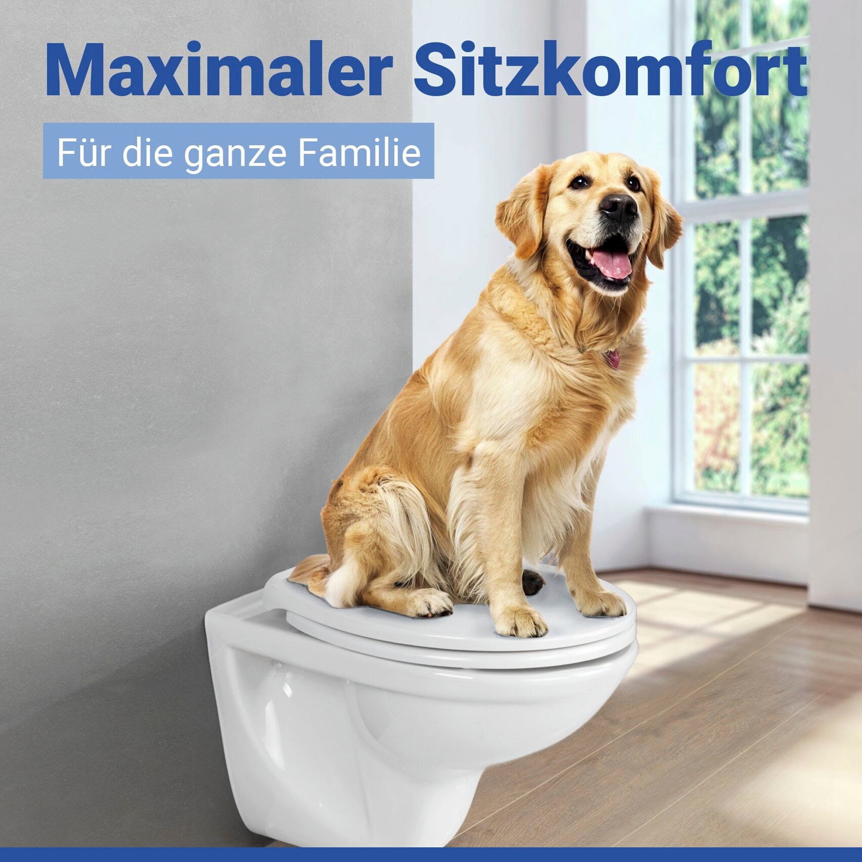 WENKO Siège de WC »Neo« avec descente automatique et fixation rapide