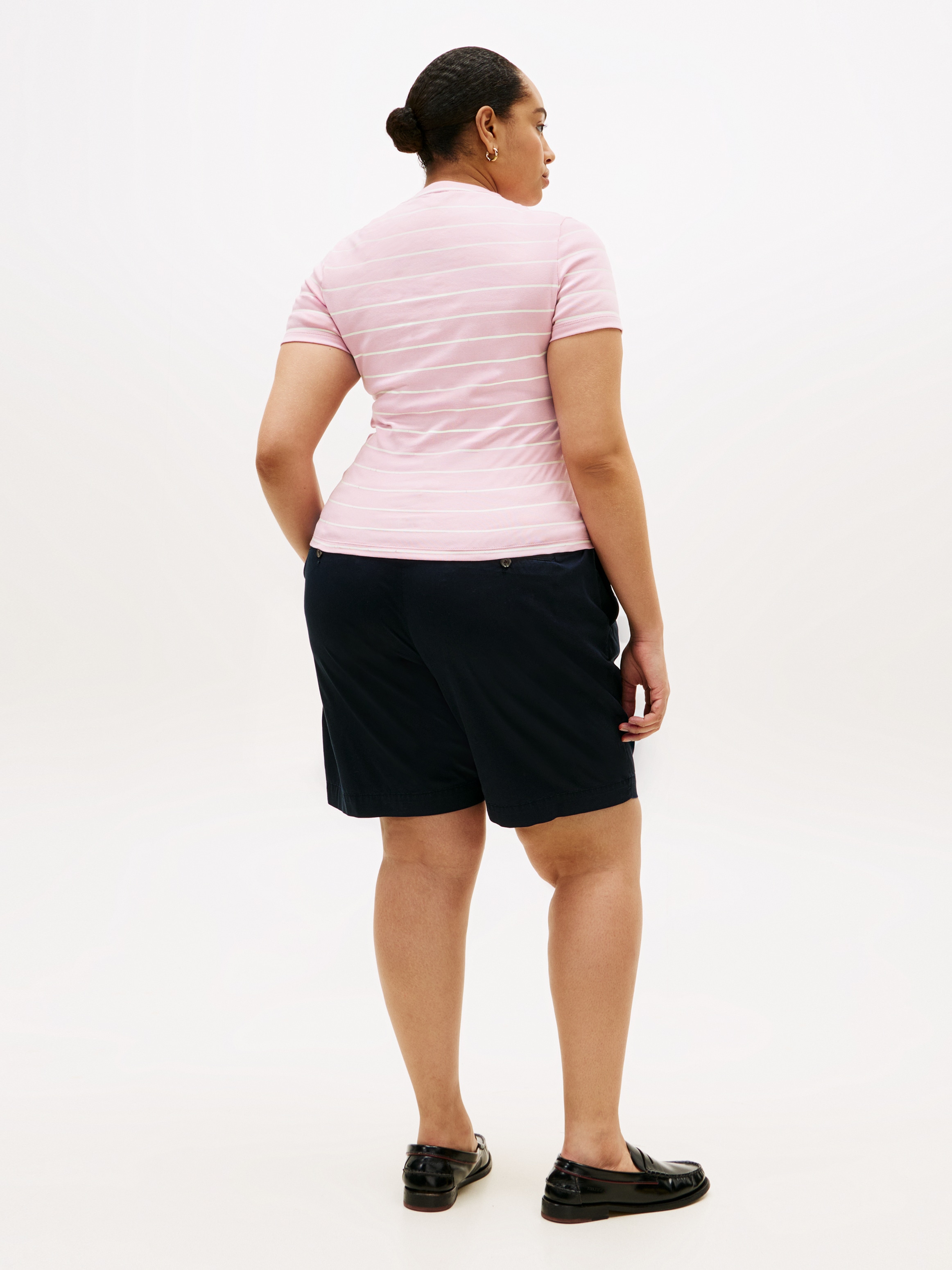 Tommy Hilfiger Curve T-Shirt »CRV SLIM CODY C-NK SS« in grossen Grössen