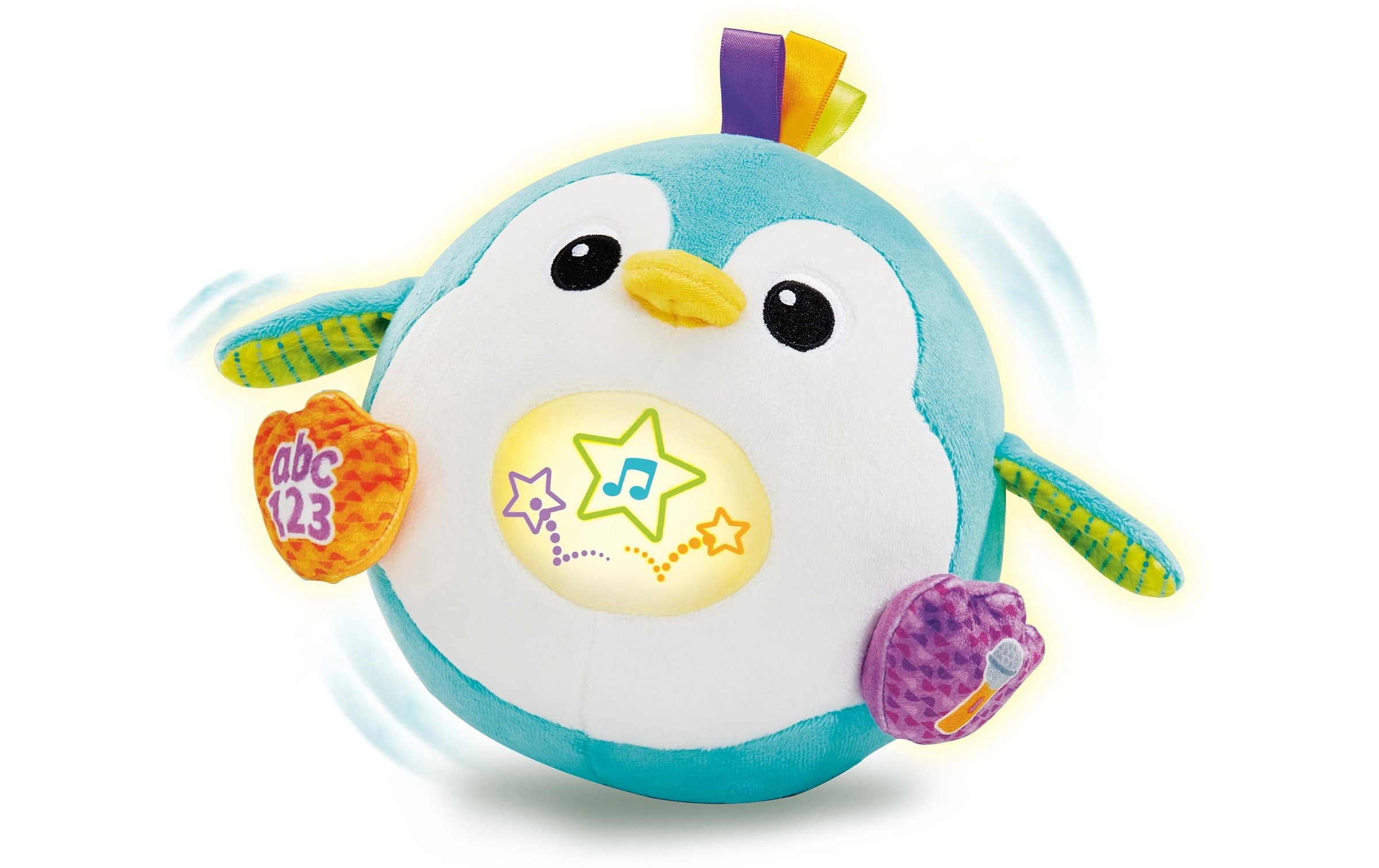 Vtech® Animal gonflable »Vtech Baby, Hüpfspass-Pinguin« Avec fonction enregistrement