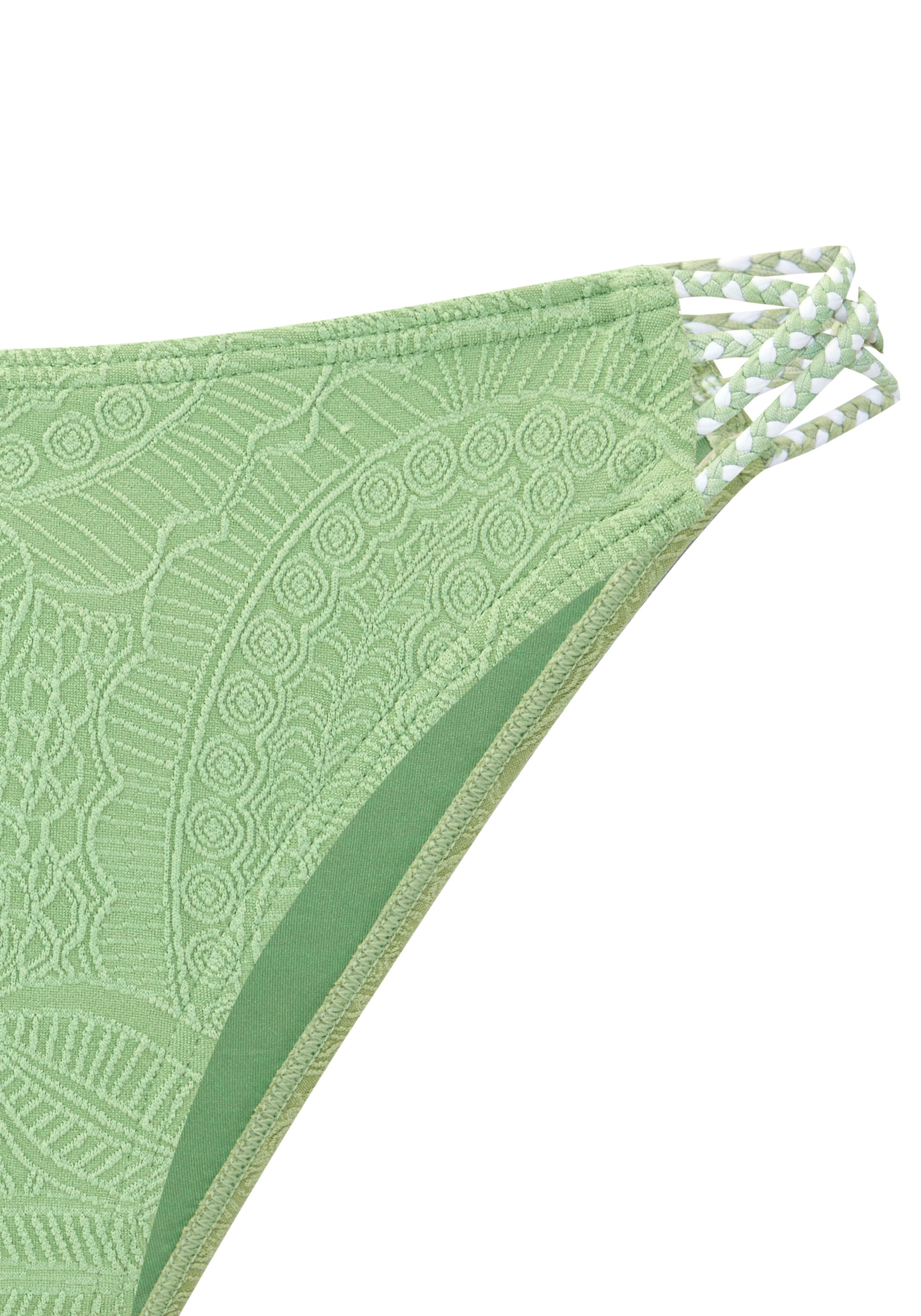 s.Oliver Pantalon de bikini mit gemusterter Strukturware
