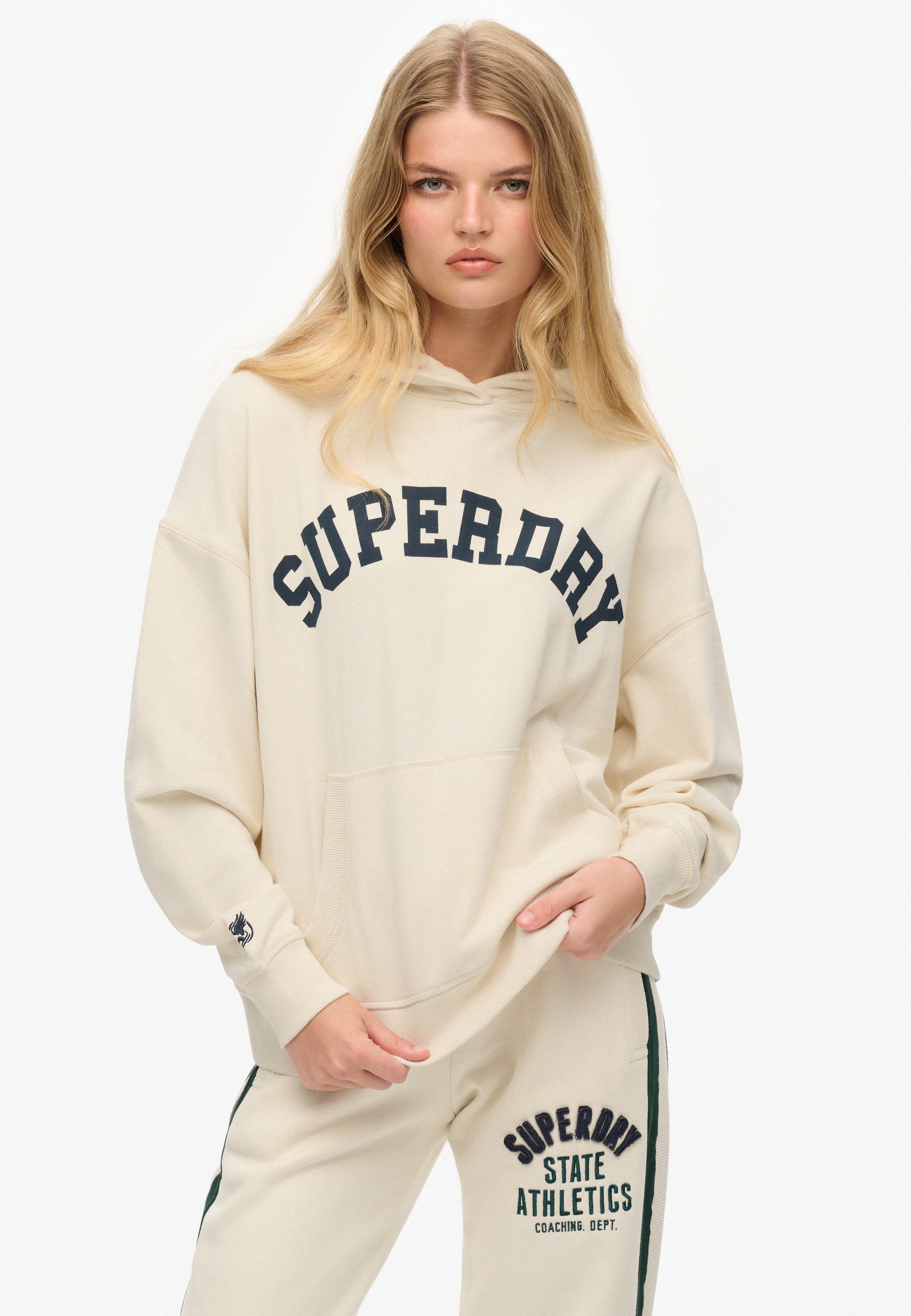 Superdry Kapuzensweatshirt »ATH ESS RELAXED HOOD«