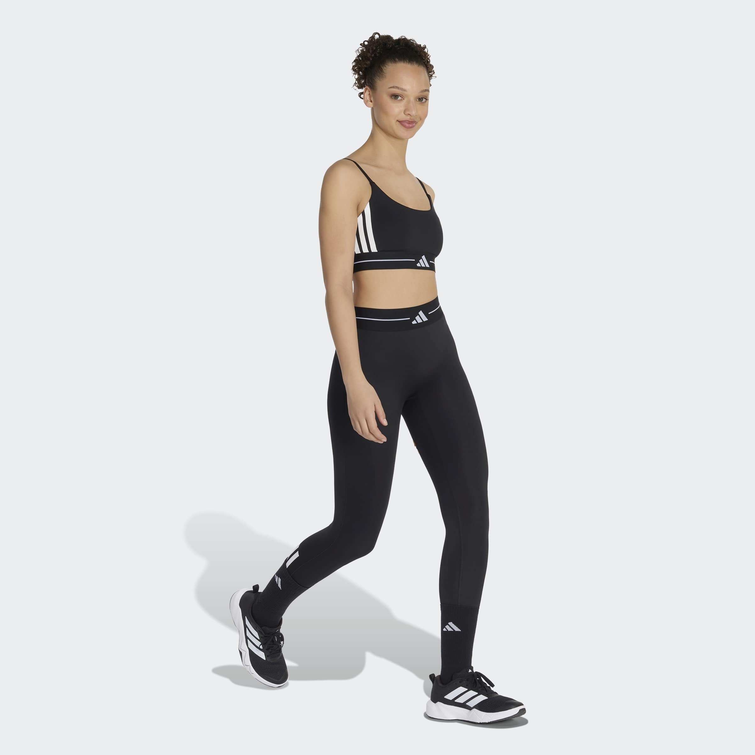 adidas Performance Sport-BH »HYPERGLAM 3-STREIFEN SPORT-BH, LEICHTER HALT, GEPOLSTERT«