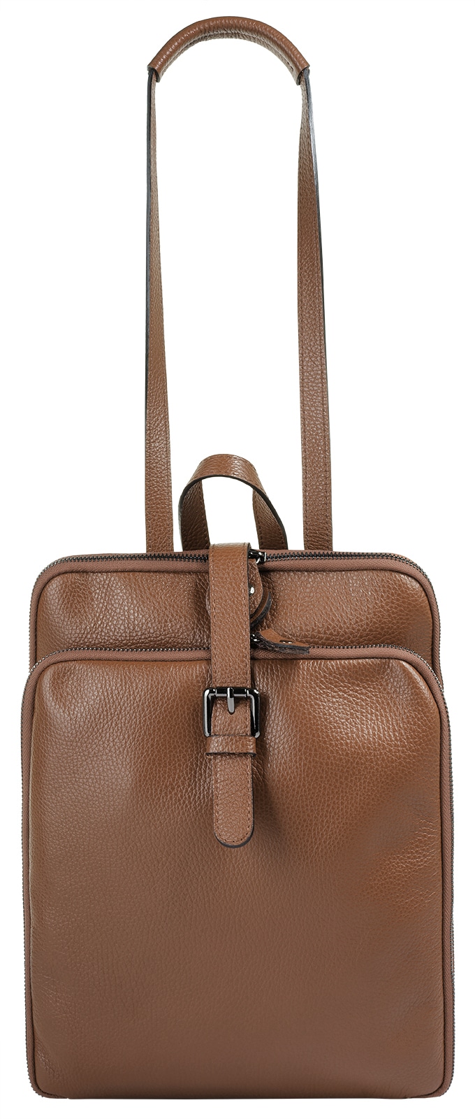 Cluty Cityrucksack echt Leder, Made in Italy