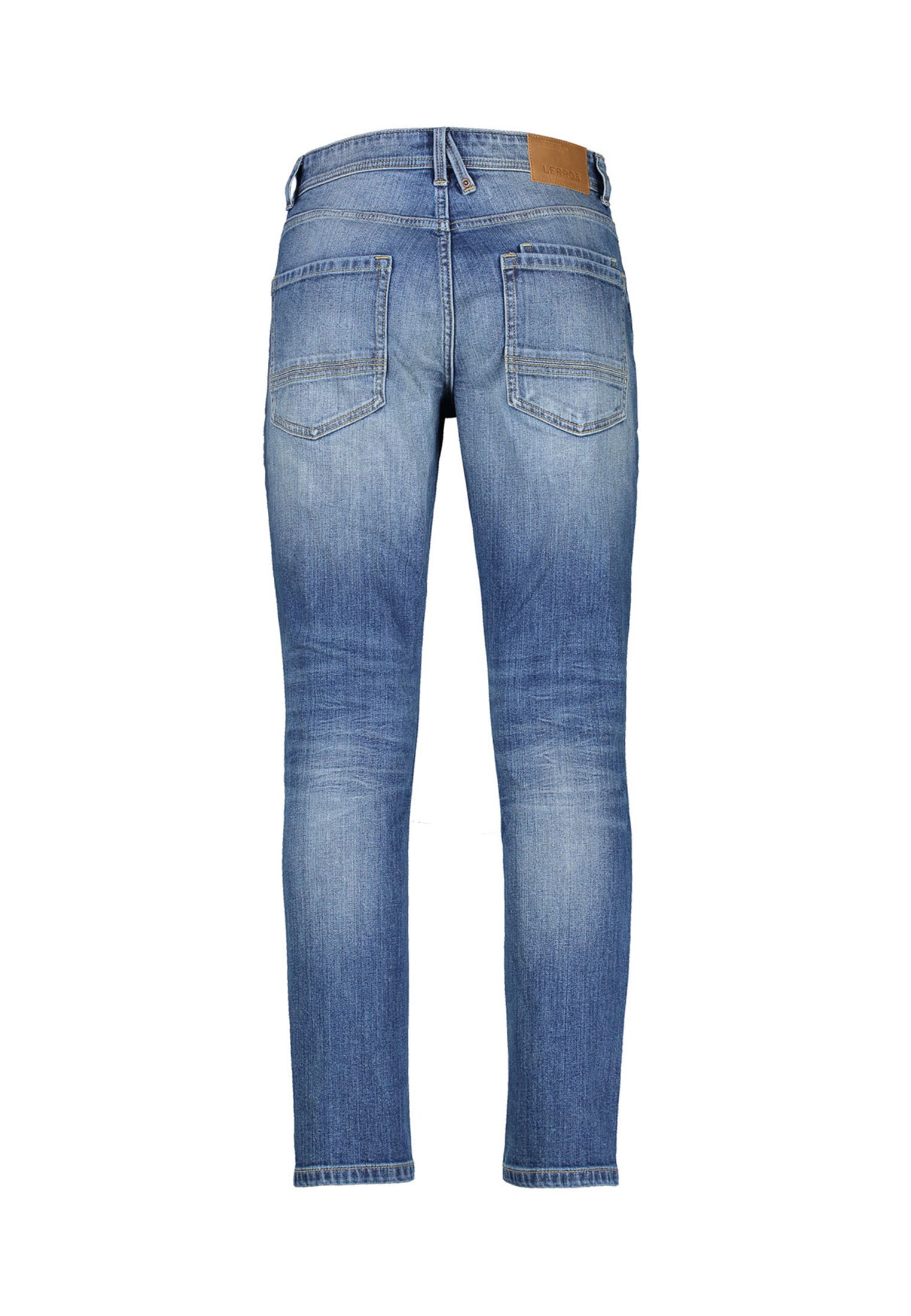 LERROS Jeans Relax-fit »LERROS BAXTER 5-Pocket-Denim im Used-Look, RELAXED FIT«