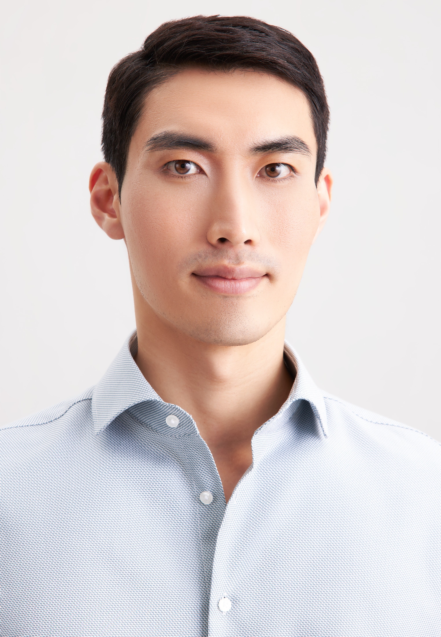 seidensticker Businesshemd »Schwarze Rose« X-Slim 1/1 Kentkragen Struktur