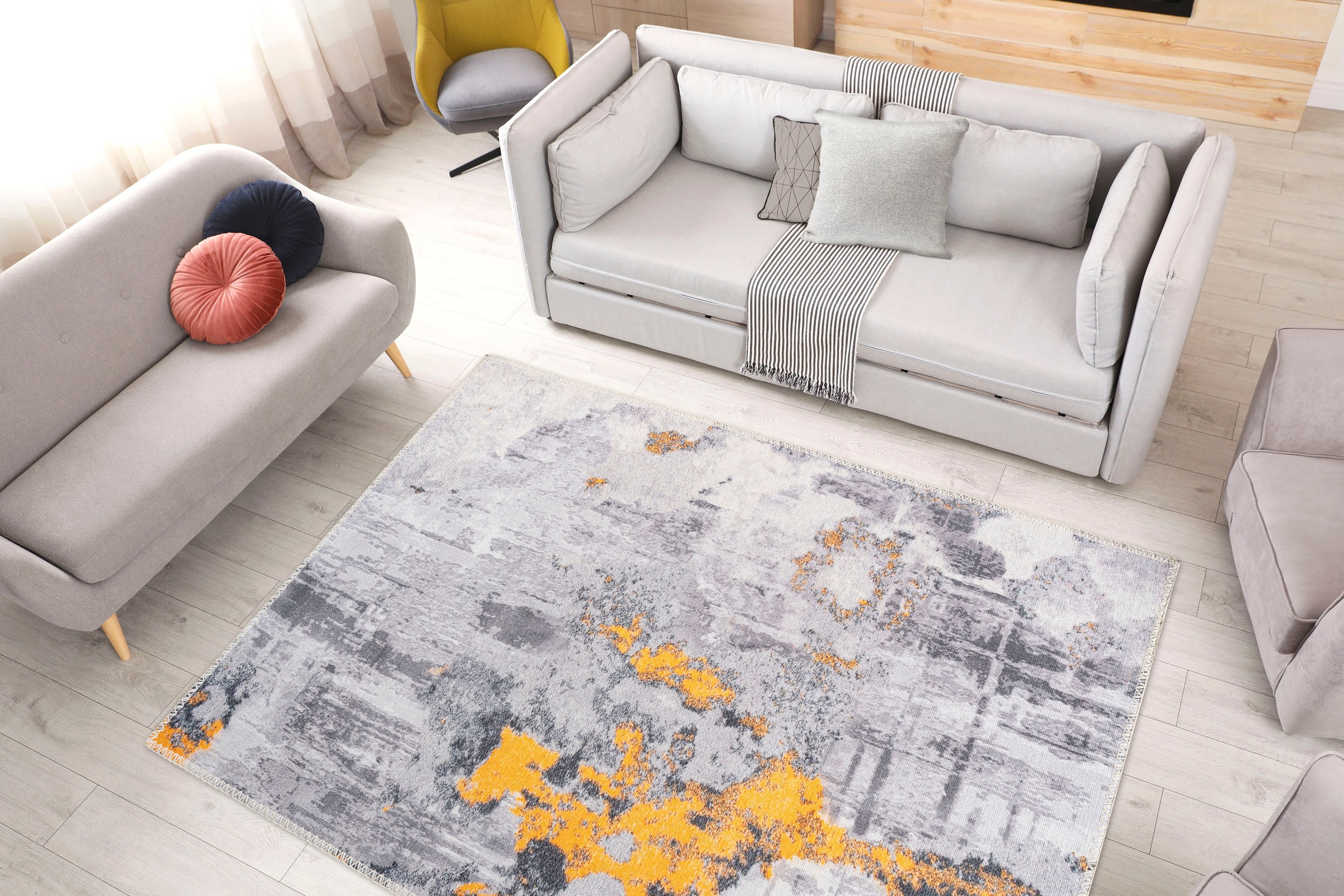 Arte Espina Teppich »Peron 300« rechteckig 5 mm Höhe