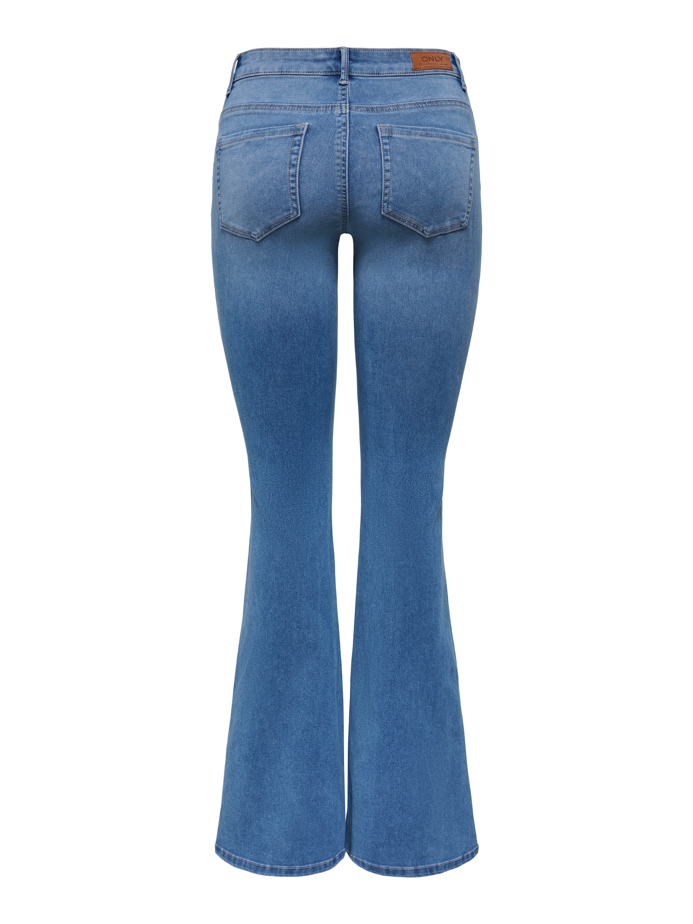 ONLY Jeans bootcut »ONLREESE REG RETRO FLARED DNM BOX« Mélange de matières, coupe bootcut
